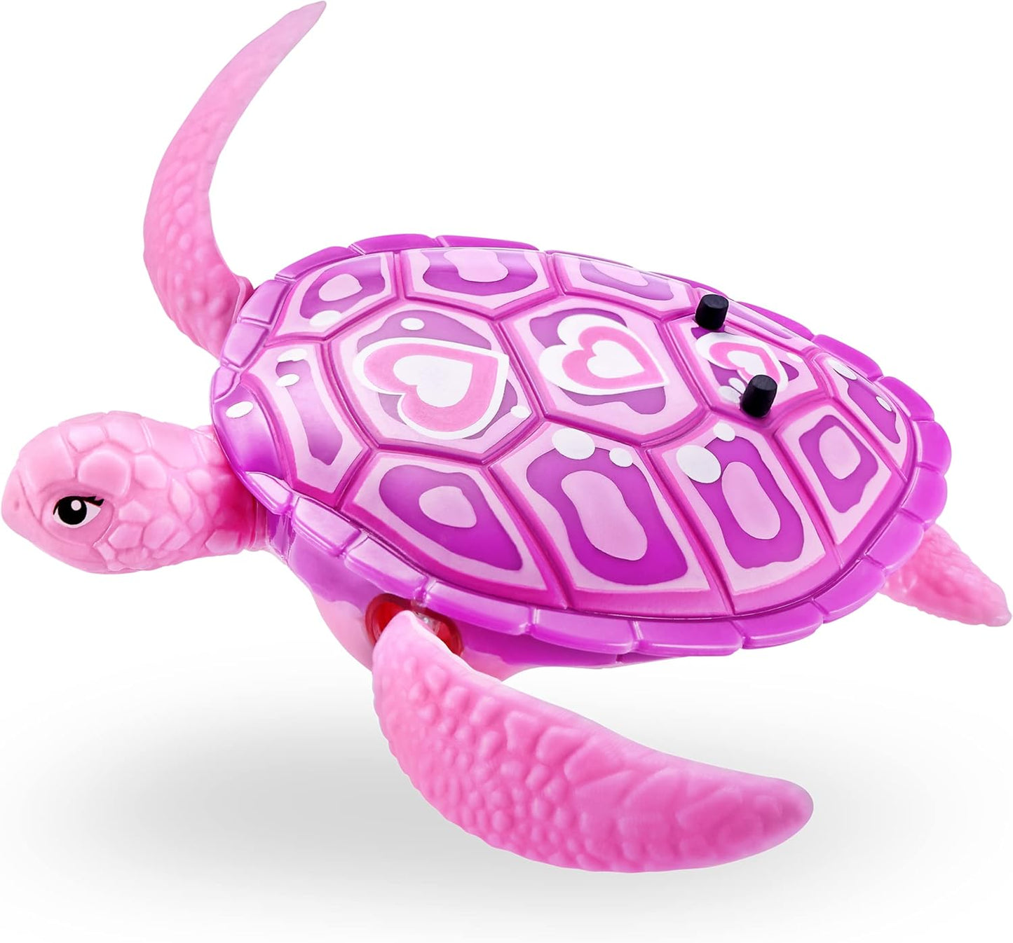 HotRobo Alive Robo Turtle Robotic Swimming Turtle (Green + Pink) by ZURU Water Activated, Comes with Batteries, Exclusive (2 Pack)