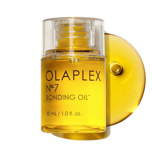 HotOlaplex N°.7 Bonding Oil: High Shine | Heat Protectant, Visibly Smooths & Softens Hair, Added Color Vibrancy, Up to 72 Hour Frizz Control | For Coily, Curly, Straight, and Wavy
