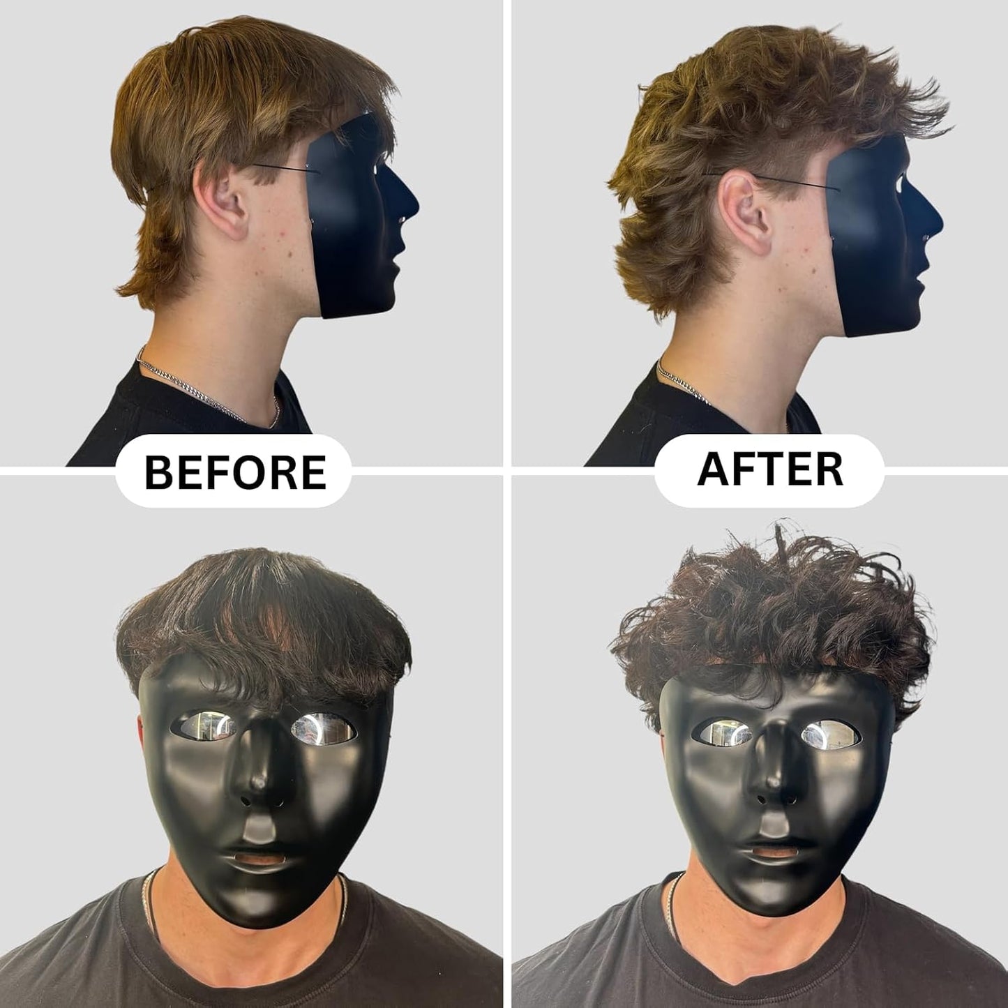 HotBlackMask Texture Powder for Men, Easy to Apply - Instantly Adds Texture & Volume, All-Natural Ingredients, Strong Hold, Hair Powder for Men (Pack of 1)