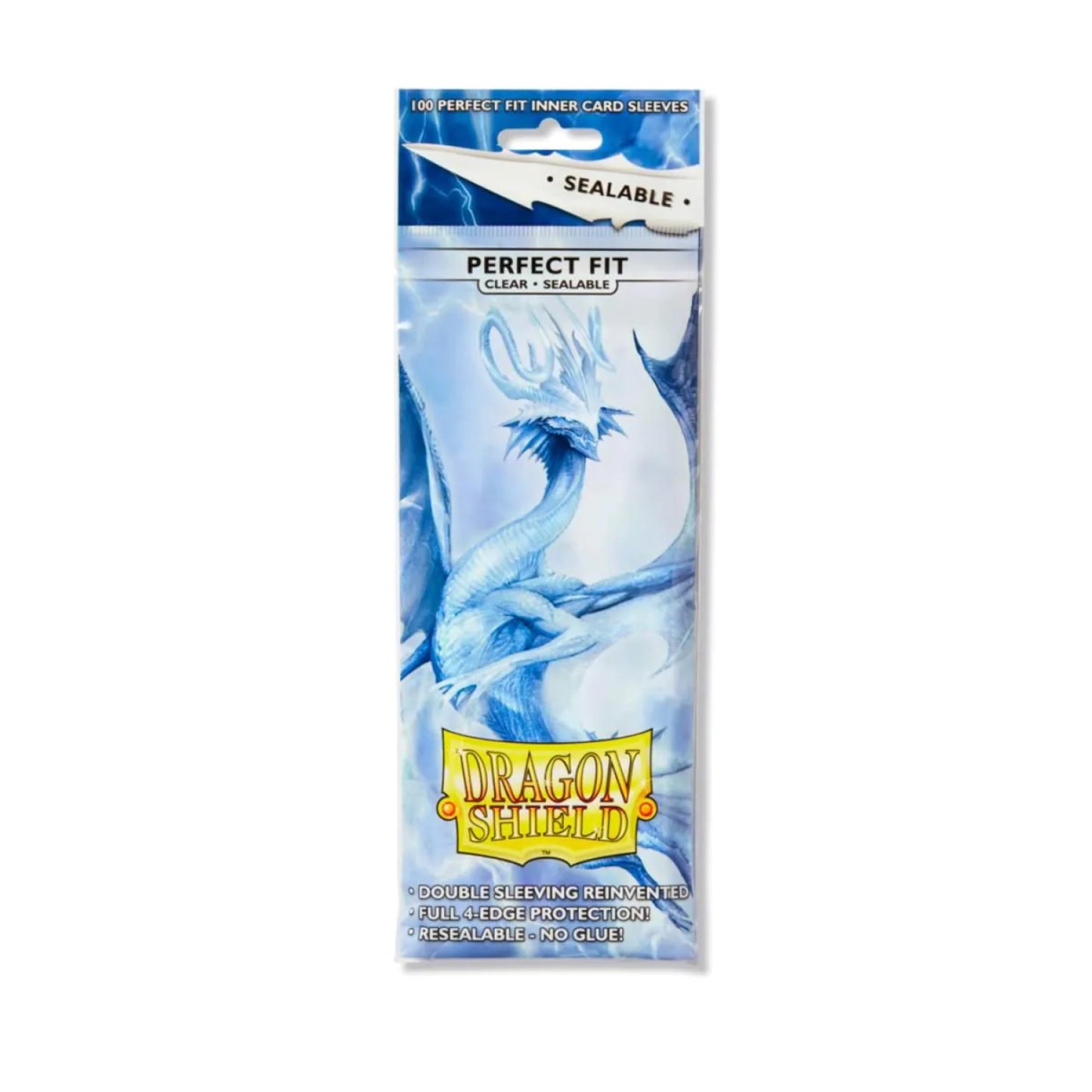 Hot 2 Packs Dragon Shield Inner Sleeve Clear Standard Size 100 ct Card Sleeves Individual Pack