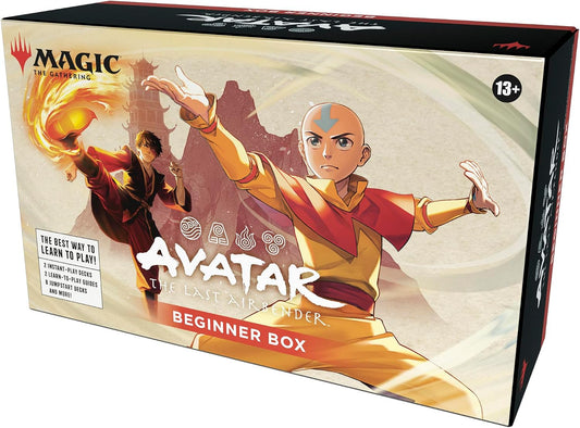 Hot Magic: The Gathering | Avatar: The Last Airbender Beginner Box | 2-Player Card Game | Includes 2 Tutorial Decks, 8 Themed Half-Decks, 2 Playboards, 2 Spindowns, and More