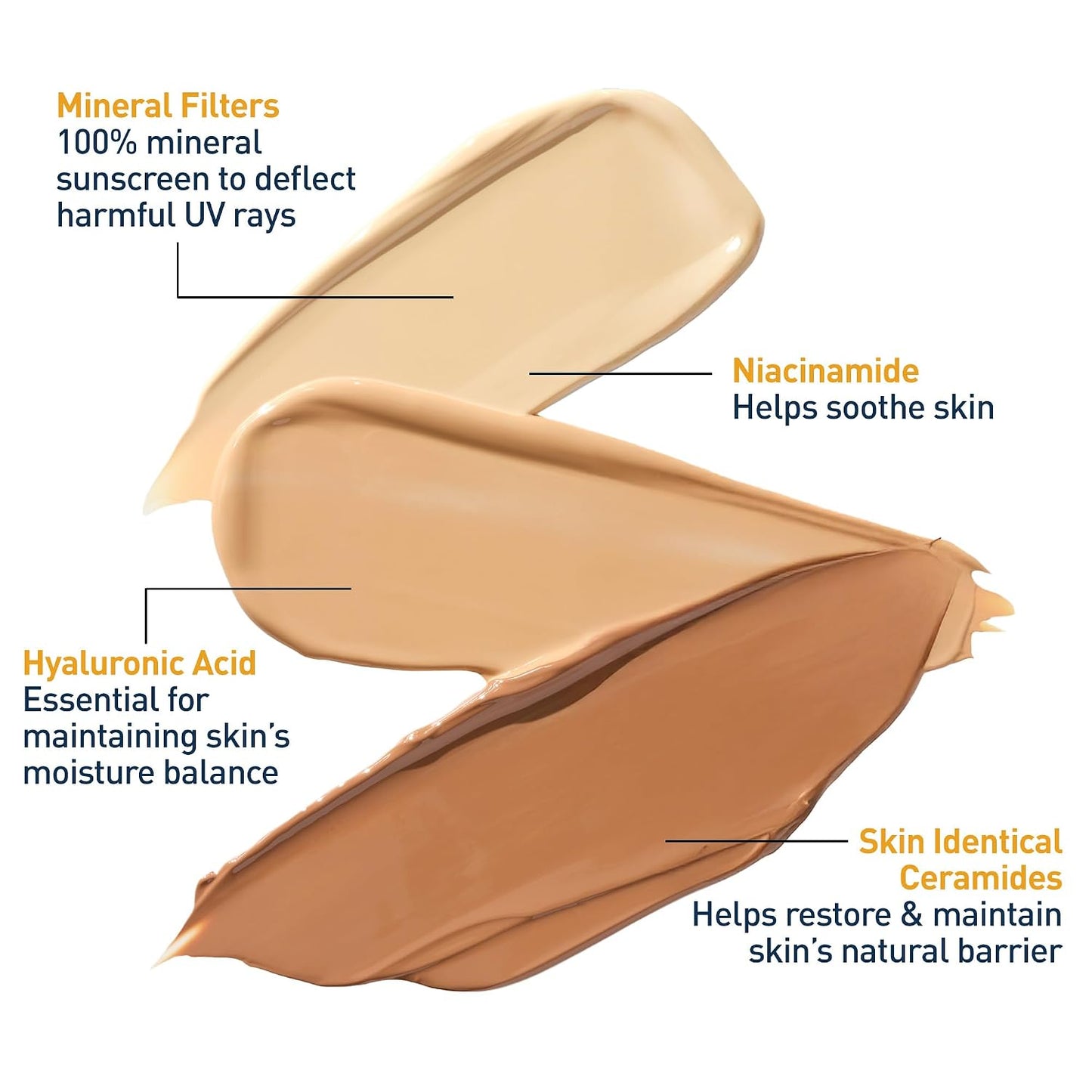 HotCeraVe Hydrating Mineral Sunscreen SPF 30 with Sheer Tint, Tinted Mineral Sunscreen with Zinc Oxide & Titanium Dioxide, Blends Seamlessly For Healthy Glow, Medium, 1.7 Fluid Ounce