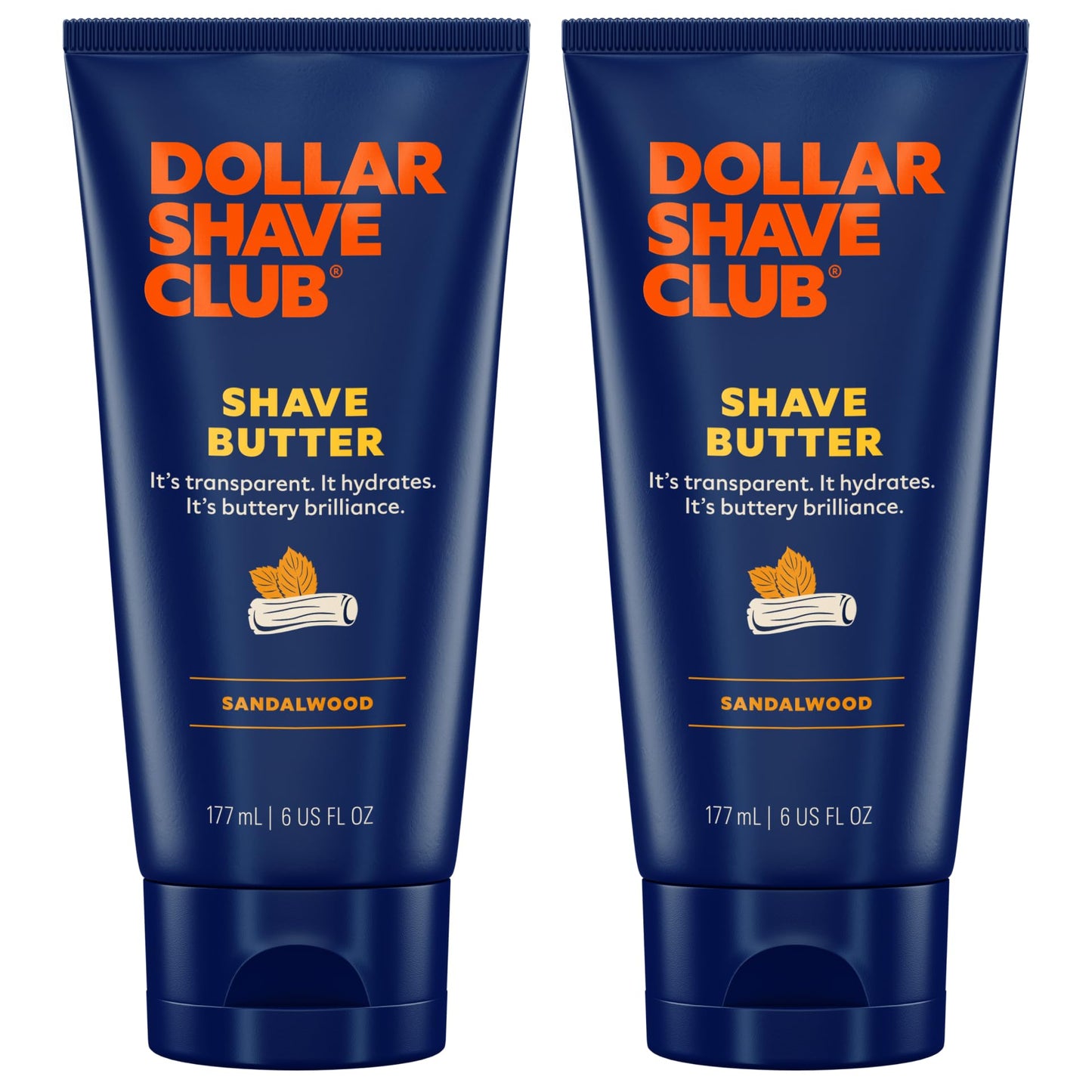 HotDollar Shave Club | Shave Butter 6 ounce (2 Pack) | Translucent Shaving Cream for Sensitive Skin