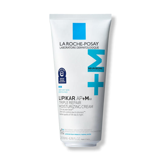 HotLa Roche-Posay Lipikar AP+MAX Triple Repair Moisturizing Body Cream | Face & Body Lotion for Dry Skin with Shea Butter & Niacinamide | Gentle Moisturizer for Very Dry, Rough & Sensitive Skin