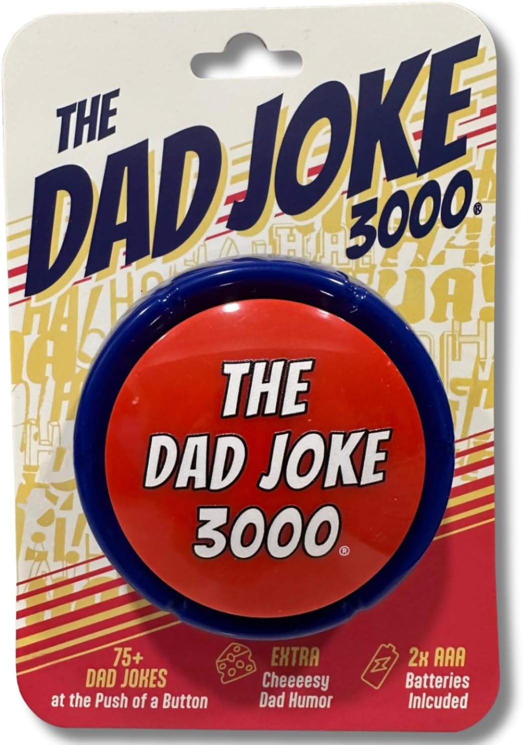 Hot Gifts for Dad and Fathers - Features 75+ Extra Funny Dad Jokes at The Push of a Button - Dad Gifts from Daughter, Dad Birthday Gift, White Elephant Gifts, Gifts for Men