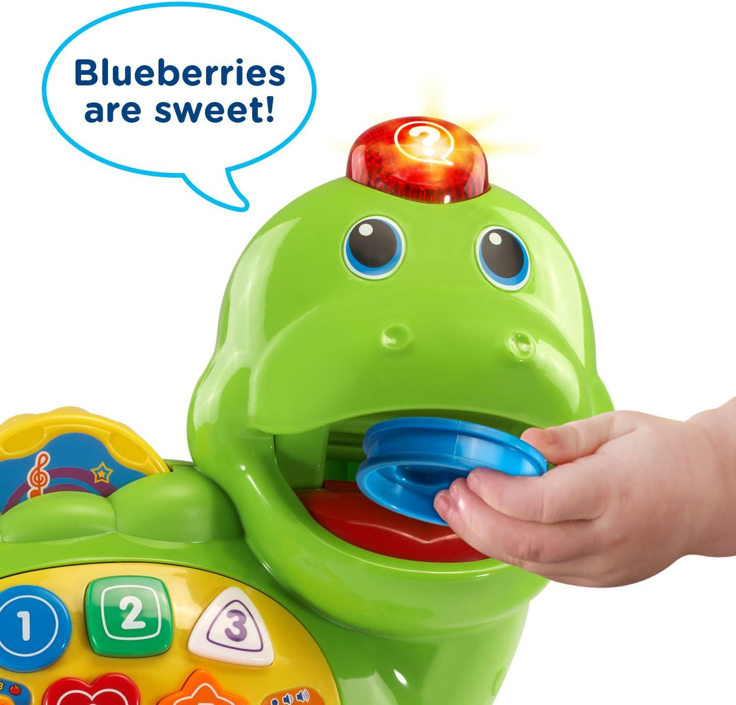 HotVTech Chomp and Count Dino, Green