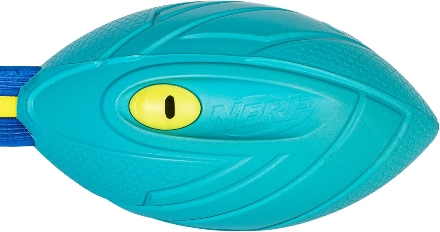 HotNerf Vortex Aero Howler Neon Foam Ball, Classic Long-Distance Football, Flight-Optimizing Tail, Whistling Sound, Indoor & Outdoor Fun (Amazon Exclusive)