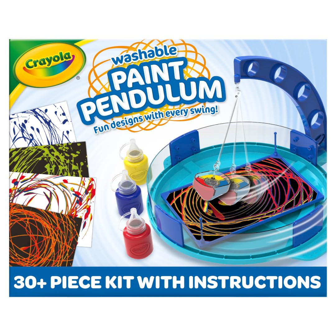 HotCrayola Washable Kids Paint Set (12ct), School Supplies for Kids, Classic and Glitter Paint, Classroom Essentials, Toddler Painting Kit, Ages 3+ [Amazon Exclusive]