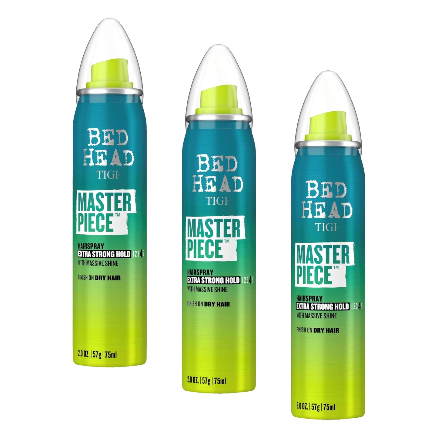 HotTIGI Bed Head Frizz Control Hair Spray, Masterpiece Extra Hold Hair Care Spray for Shiny and Glossy Hair, 10.3 oz