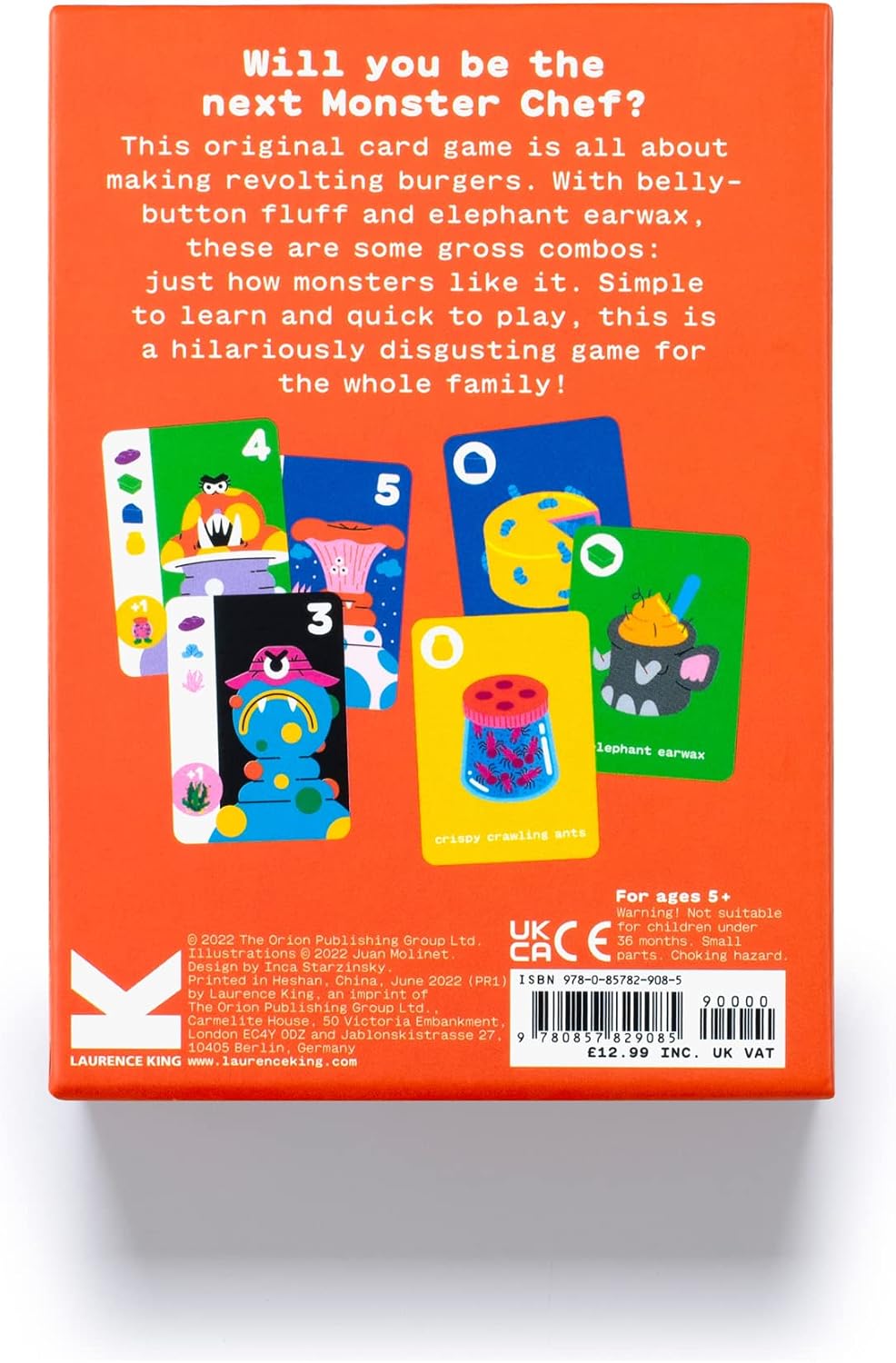 Hot Laurence King Publishing Laurence King Monster Chef: A Disgusting Card Game