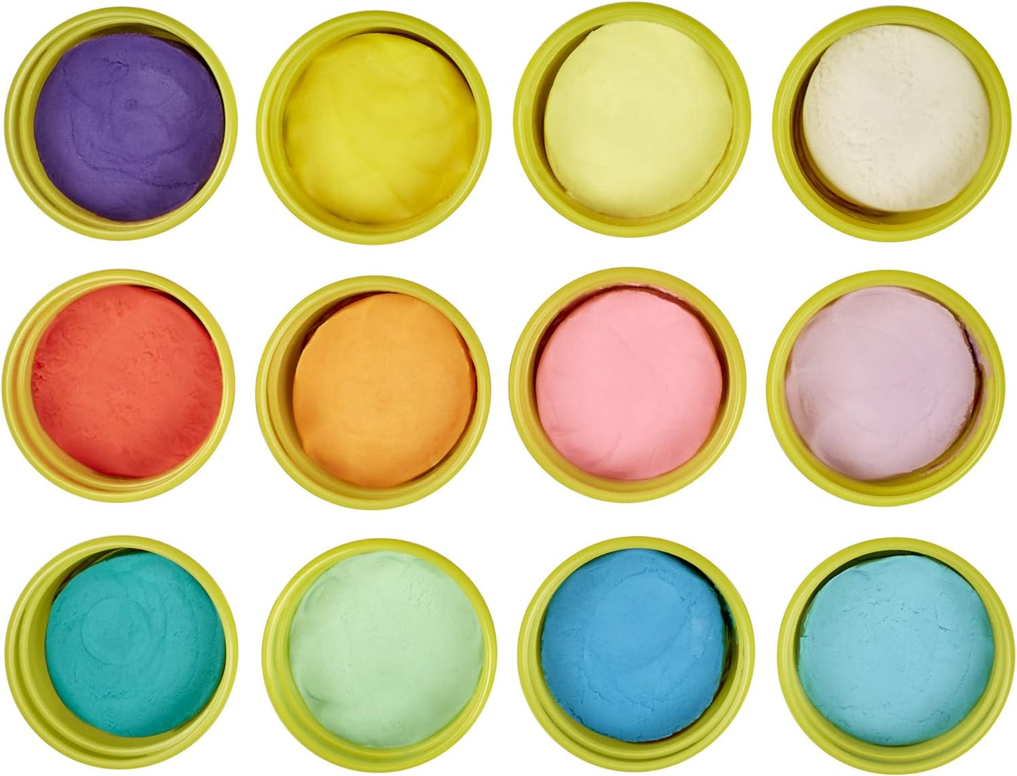 HotPlay-Doh Pastel Colors Bulk 12-Pack of 4-Ounce Cans, Party Favors, Kids Arts & Crafts, Back to School Gifts & Prizes, Preschool Toys, Ages 2+ (Amazon Exclusive)