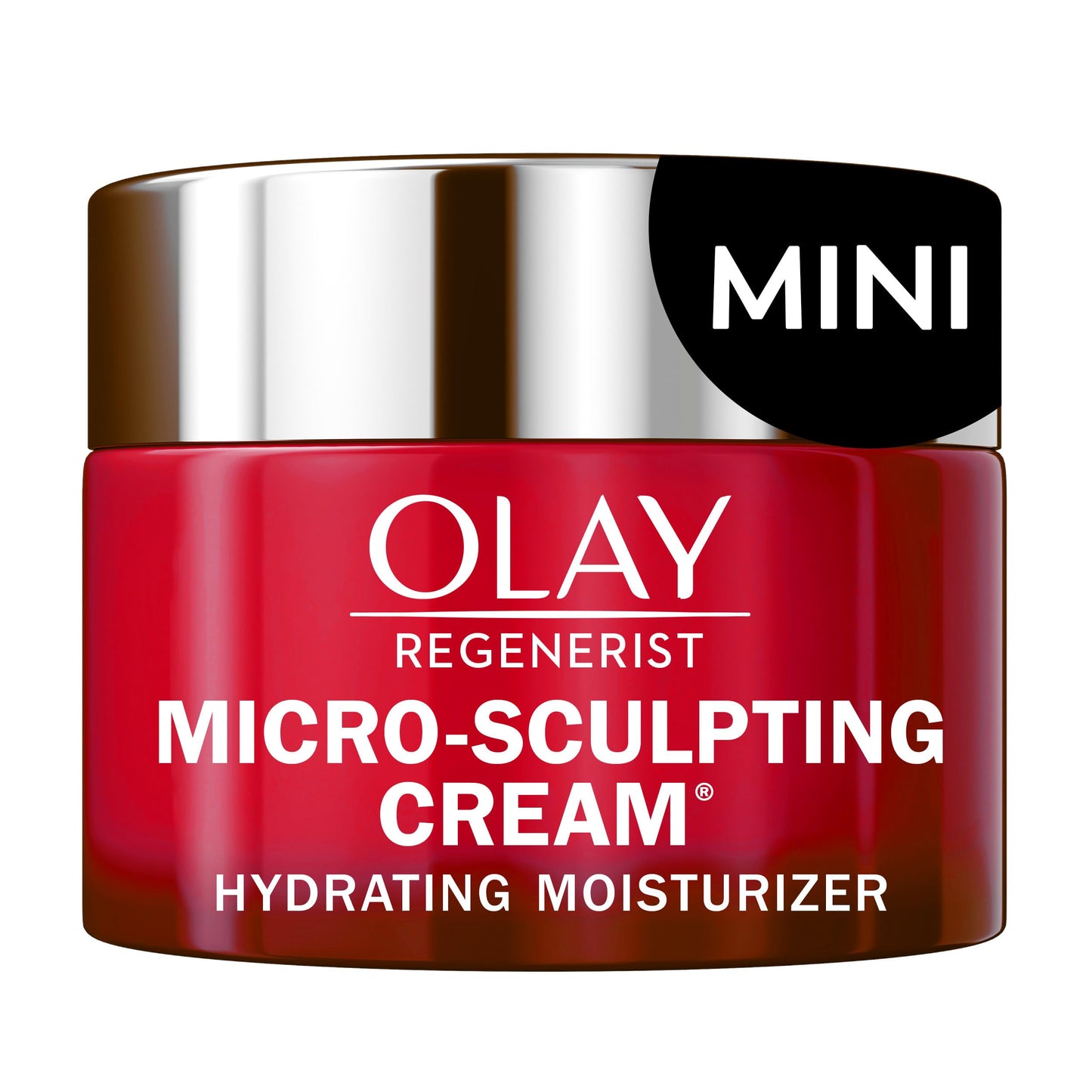 HotOlay Face Moisturizer, Regenerist Micro-Sculpting Cream for Women, Fragrance-Free - Anti-Aging, Anti-Wrinkle, Firming Skin Care - Triple Collagen Cream, Peptide, Hyaluronic Acid, Niacinamide, 1.7oz