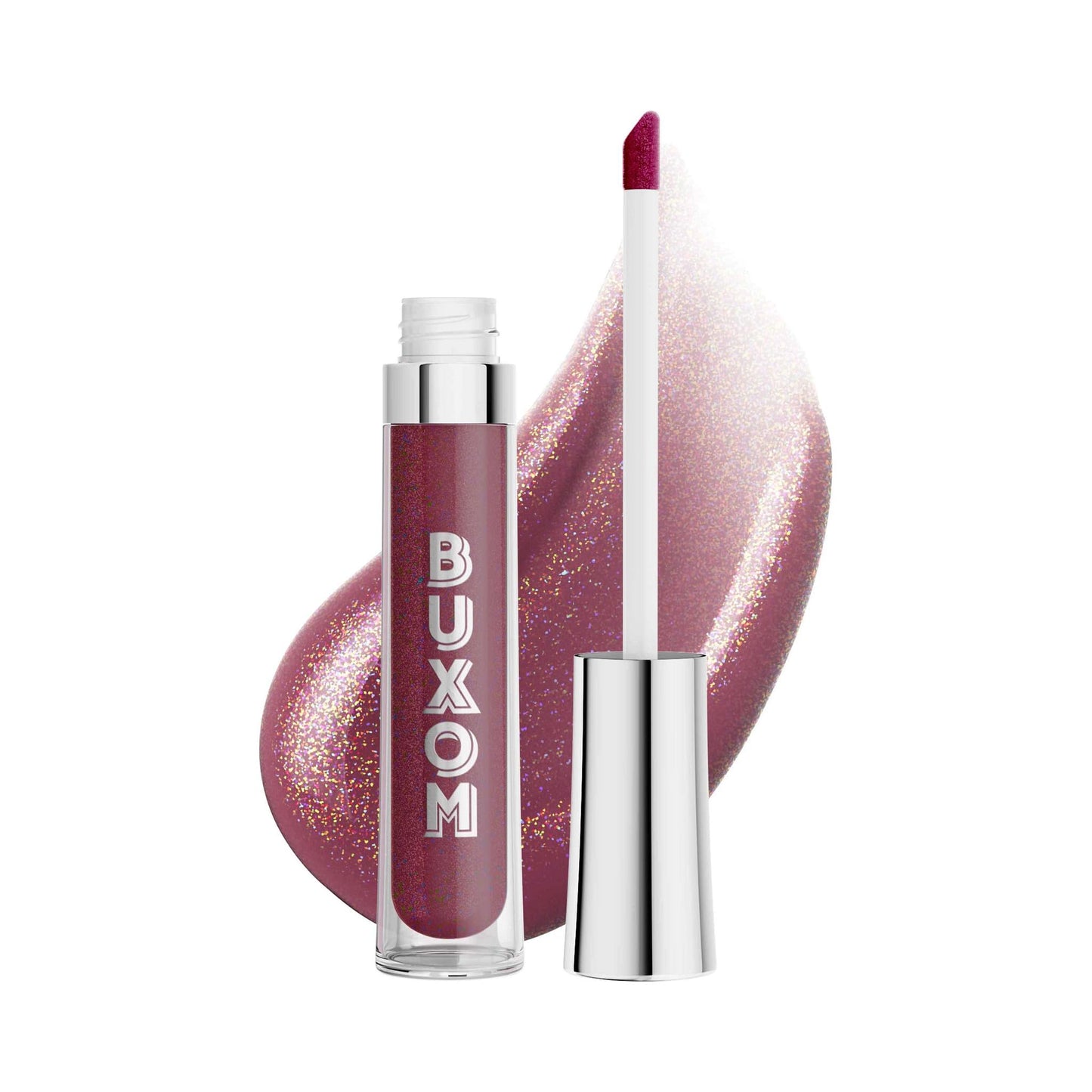 HotBuxom Full-On Plumping Lip Polish, Tinted Lip Plumper Gloss, Plumping Peptides & Vitamin E, High Shine Lip Gloss, Nourishes, Moisturizes & Softens Lips, Vegan
