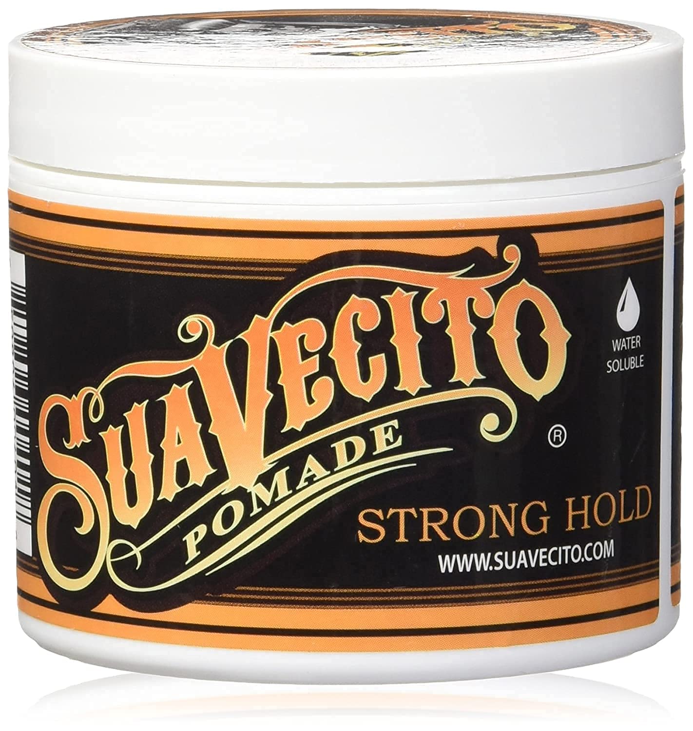 HotSuavecito Pomade Firme (Strong) Hold 4 oz, 1 Pack - Pomade For Men - Medium Shine Water Based Wax Like Flake Free Hair Gel - Easy To Wash Out - All Day Hold For All Hair Styles
