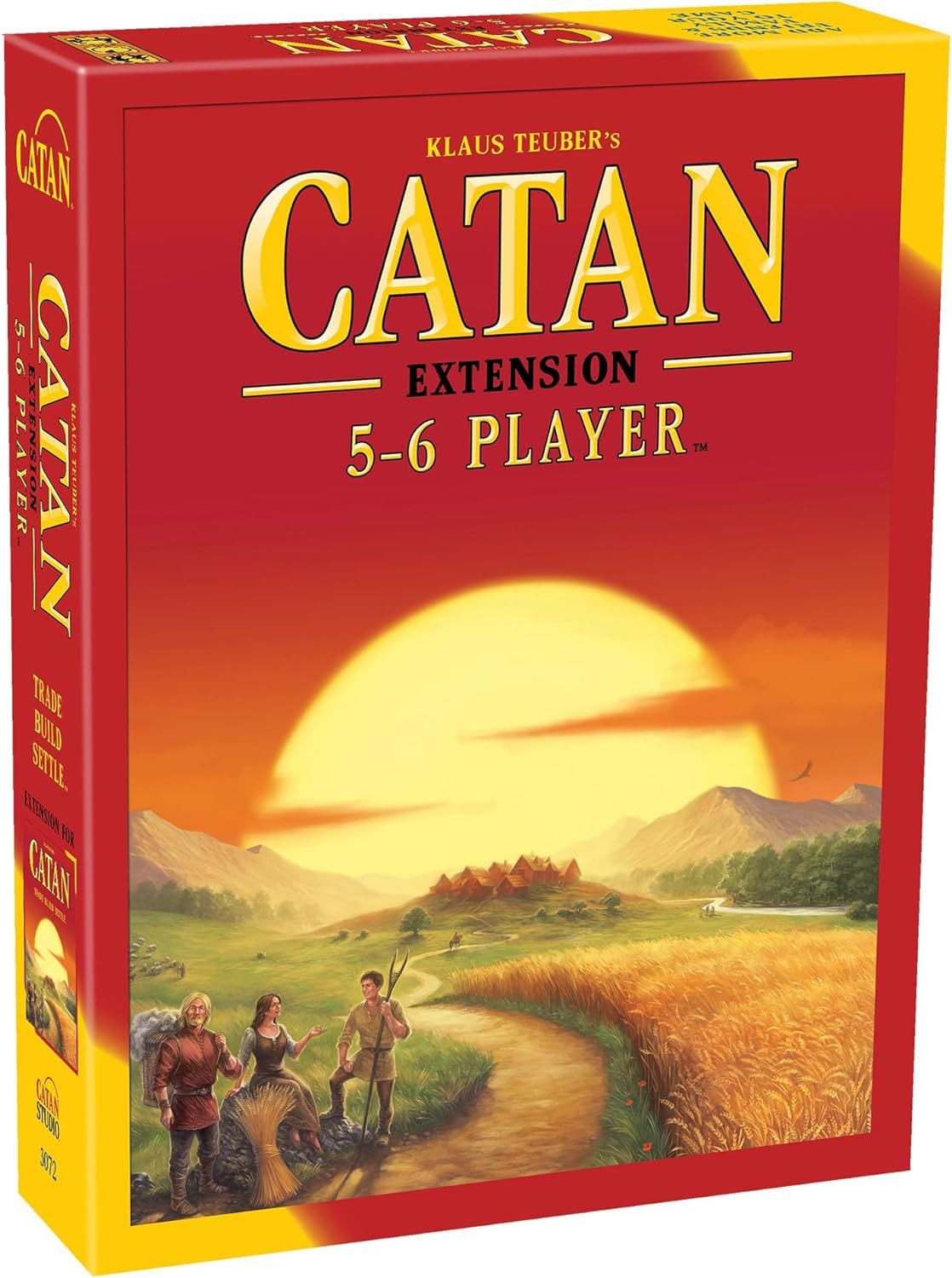 HotCATAN 5-6 Player Board Game Expansion (6th Edition) Strategy Game ADD-ON, Requires the CATAN Base Game (Sold Separately), Ages 10+, 5-6 Players, 90+ Minute Playtime