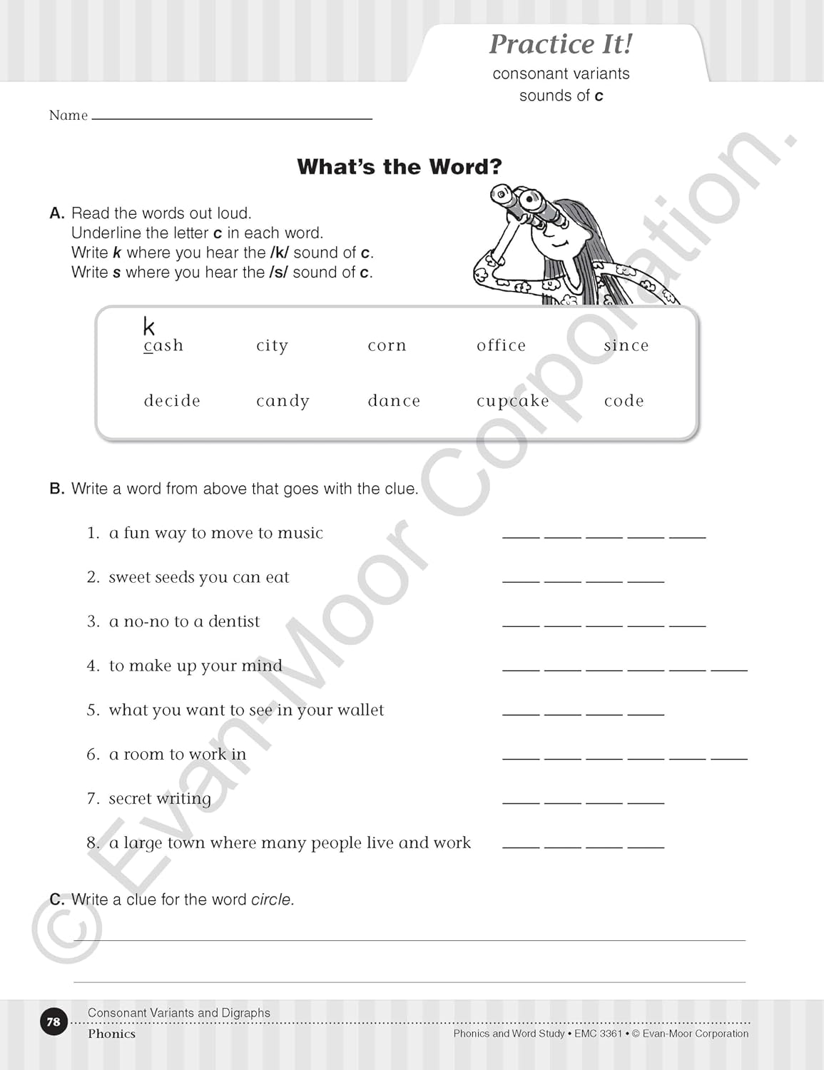 Hot Evan-Moor Phonics and Word Study for Struggling Readers