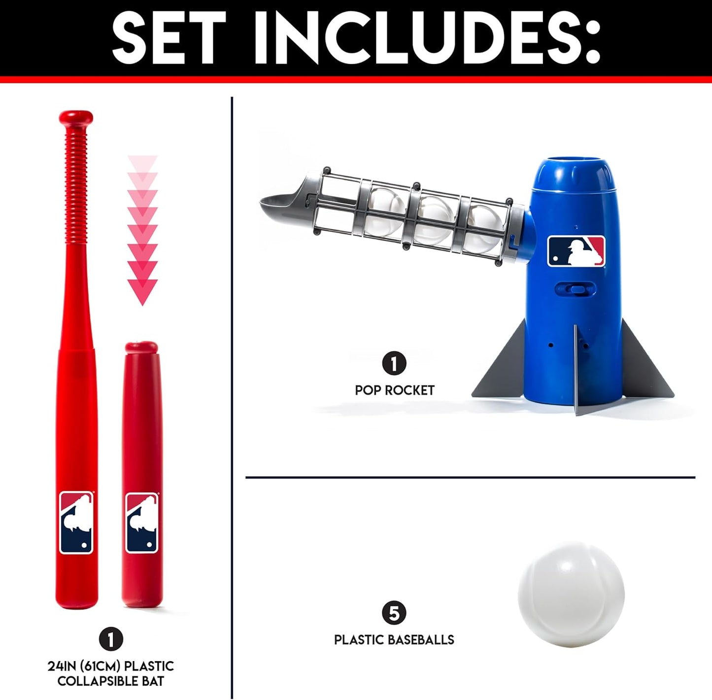 HotFranklin Sports Pop Rocket Baseball Hitting Training Aid