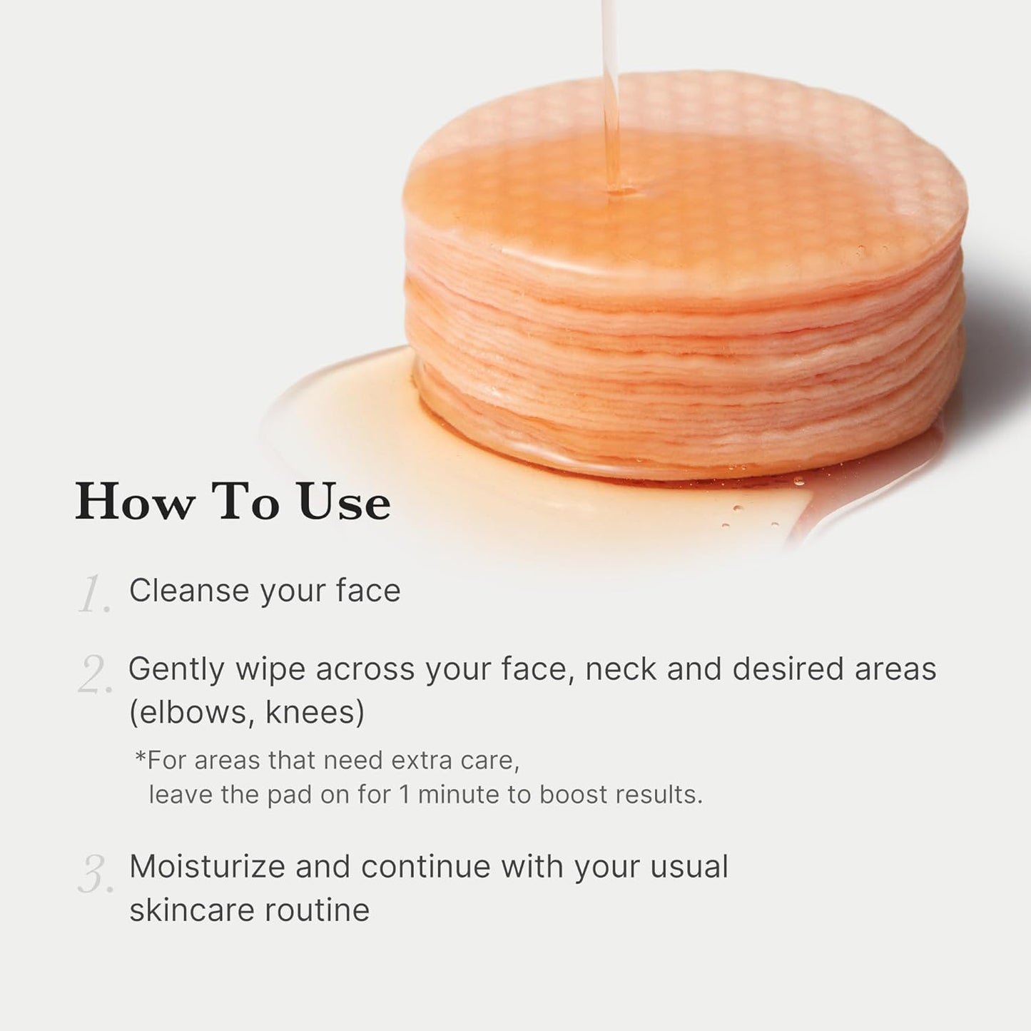 Hotmedicube Toner Pads Red Succinic Acid Panthenol Facial Peeling Pad | Exfoliating Toner Pad for Breakout-Prone Skin | Niacinamide, AHA, BHA, and Soothing Panthenol - Non-Comedogenic, 70 Pads (1 Pack)