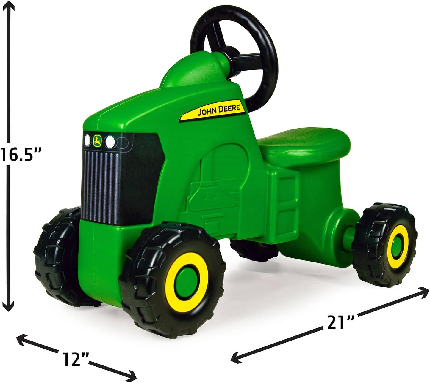Hot John Deere Ride On Toys Sit 'N Scoot Activity Tractor for Kids Ages 18 Months and Up, Green