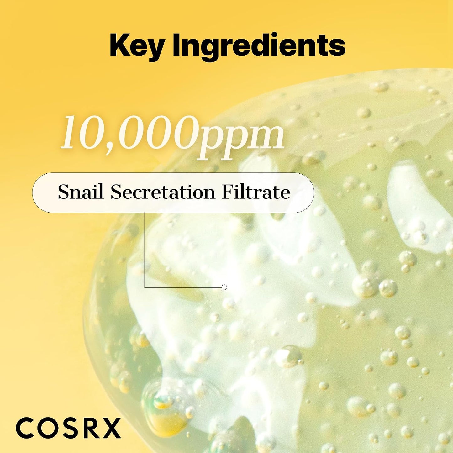 HotCOSRX Advanced Snail Mucin Gel Cleanser, 5.07 Fl Oz / 150 mL, Rich Daily Deep Cleansing Gel Cleanser for Dull, Dry & Sensitive Skin, Korean Skin Care, Korean Face Wash