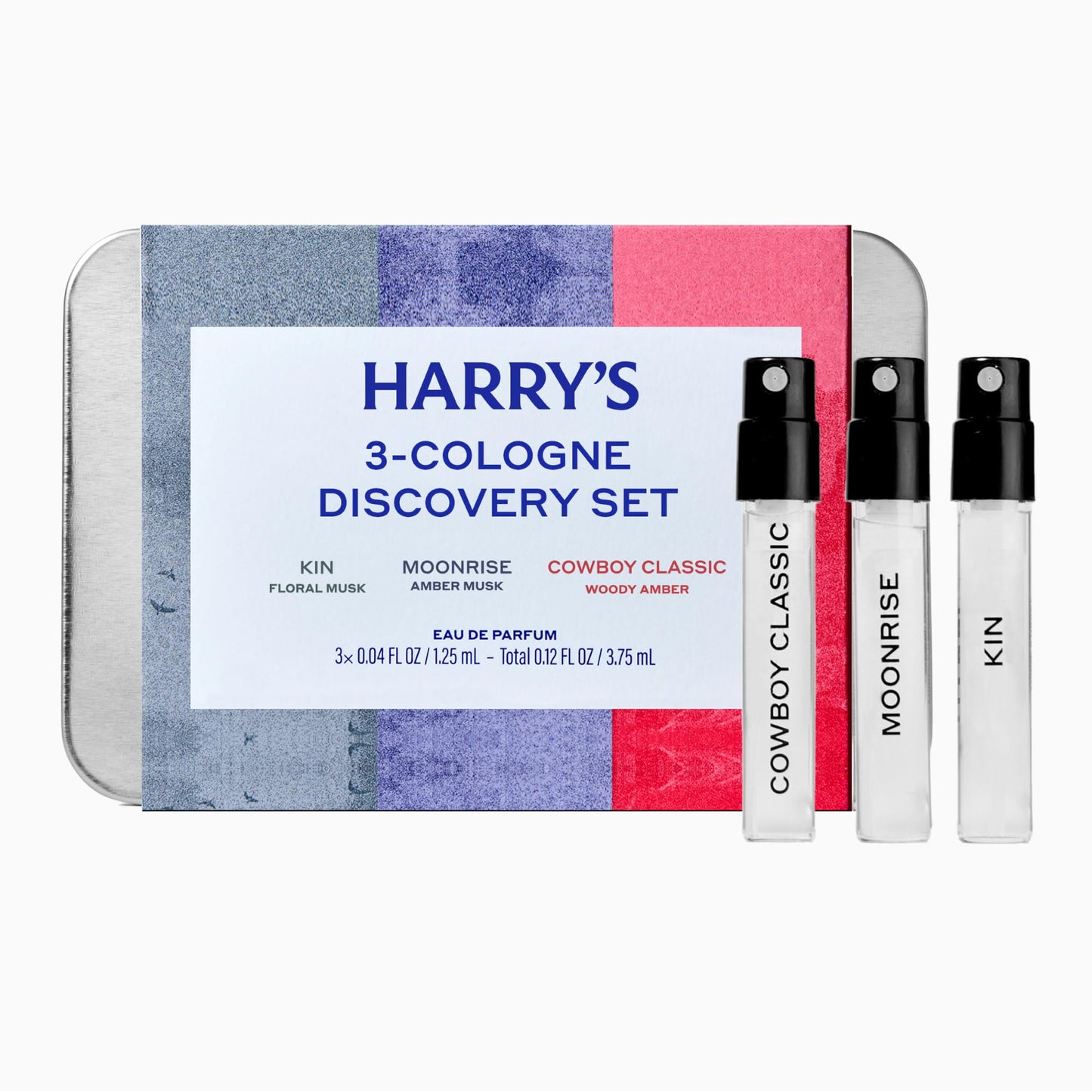 Hot Harry's Cowboy Classic Men's Cologne - Woody Amber Scent - 1.7 fl oz - Notes of Bergamot, Cedarwood & Musk - Long-Lasting Eau de Parfum Men's Fragrance