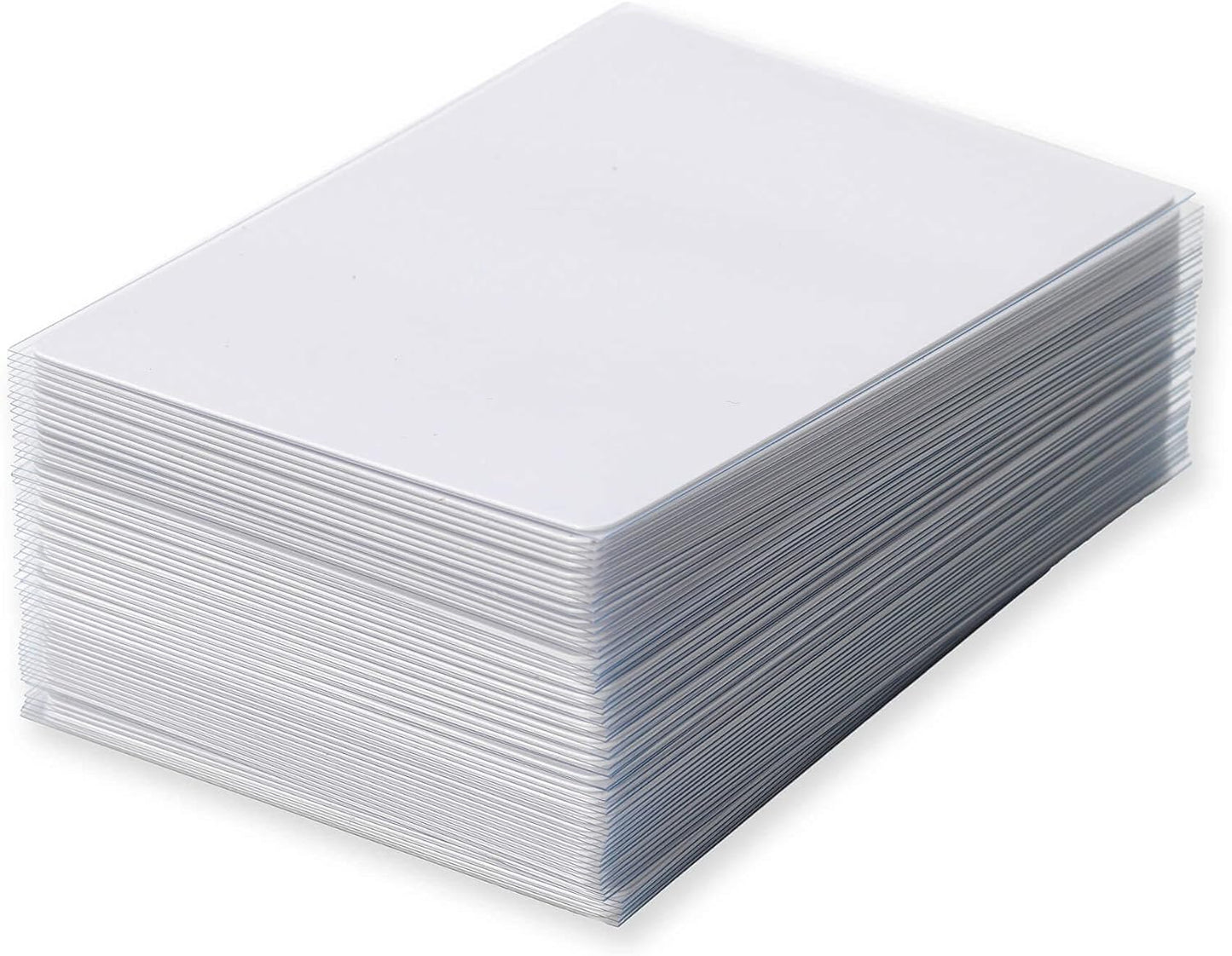 Hot Vault X Exact Fit Sleeves (500 Pack) Perfect Inner Sleeves for Trading Cards, Clear