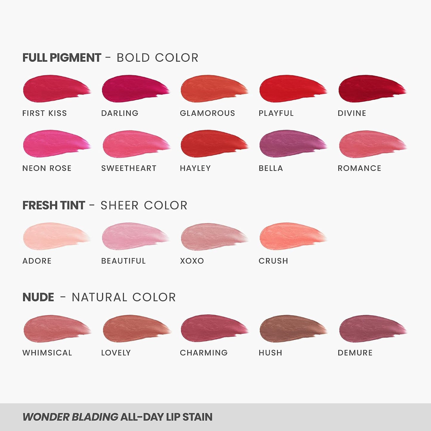 HotWonderskin Wonder Blading All Day Lip Stain Peel Off Masque - Long Lasting, Waterproof and Transfer Proof Nude Lip Tint, Matte Finish Peel Off Makeup (Lovely Masque)