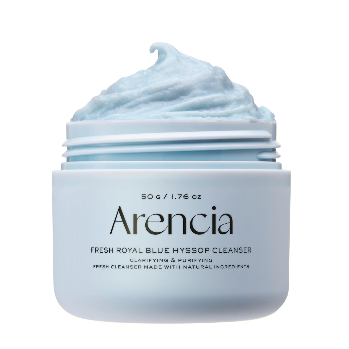 HotArencia Korean Rice Mochi Face Cleanser - Face Wash, Gentle Scrub All in One for Deep Cleansing, Moisturizing, Pore Minimizing with Rice Water & Green Tea (4.23oz)
