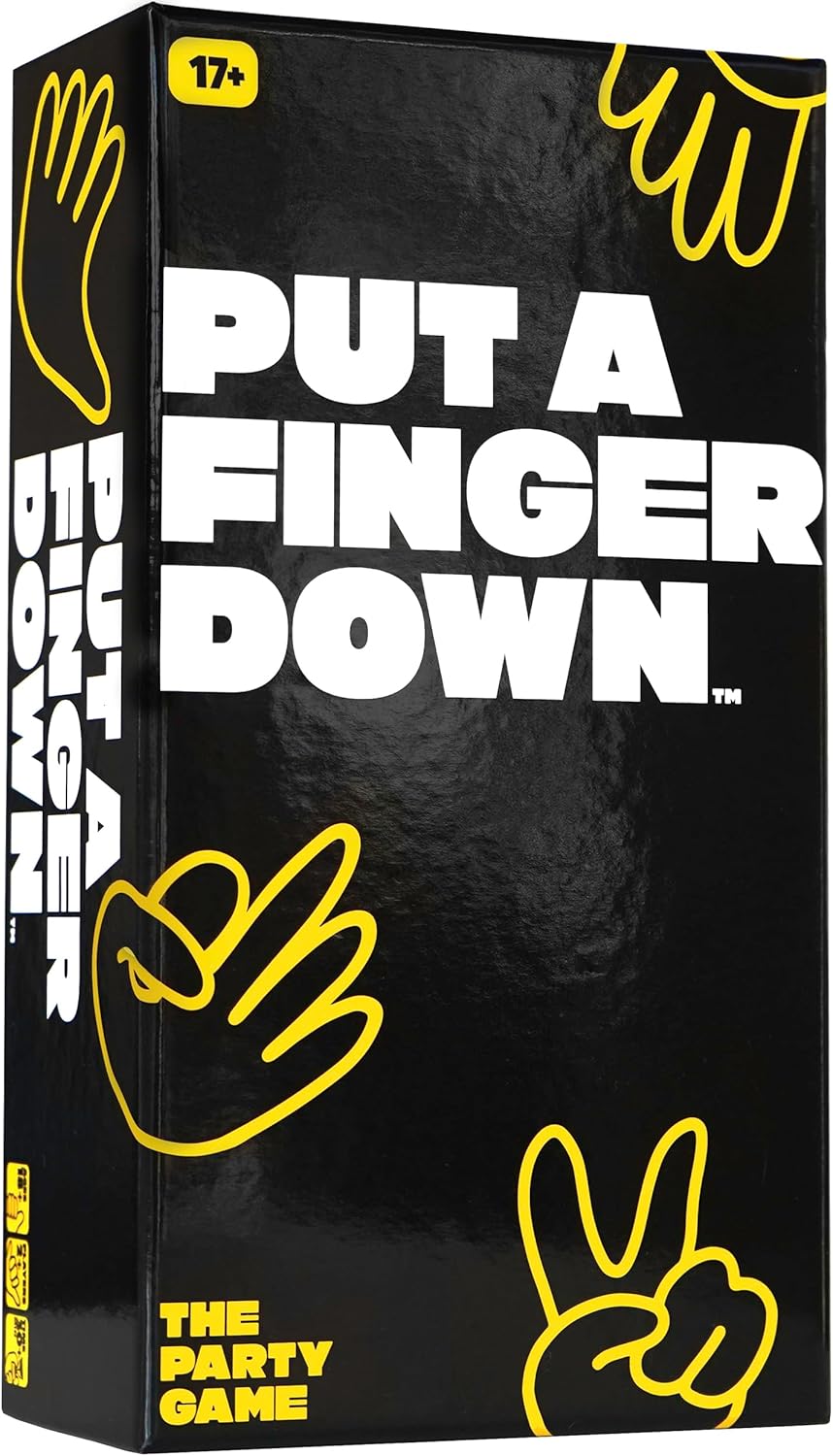 Hot Put A Finger Down - Hilarious Party Card Game, Game Night, Parties, Big and Small Groups | Fun Social Icebreaker with 400 Cards for 2+ Players
