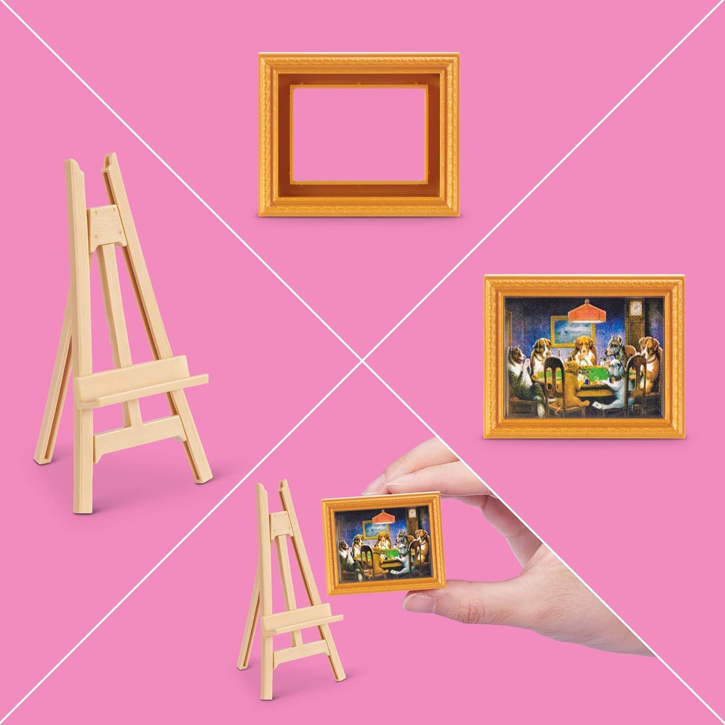 HotMini Brands Create Mini Masterpieces Series 1, Capsule 2 Pack by ZURU, Real Miniature Masterpiece Creations Collectible Toy