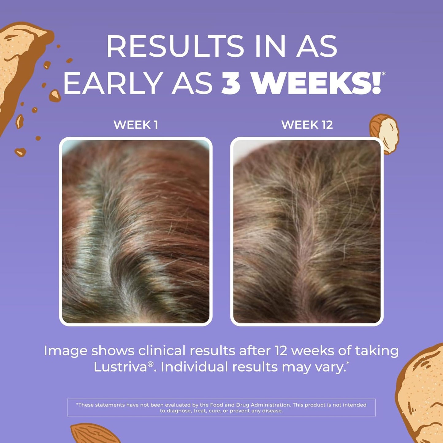 HotMaryRuth's Hair Growth Max Liposomal for Women | Lustriva® + Biotin 10000mcg + Pumpkin Seed Oil | Thicker Hair | Hair Care | Wrinkles, Fine Lines, Skin Care | Ages 18+ | CLP Certified | 15.22 Fl Oz