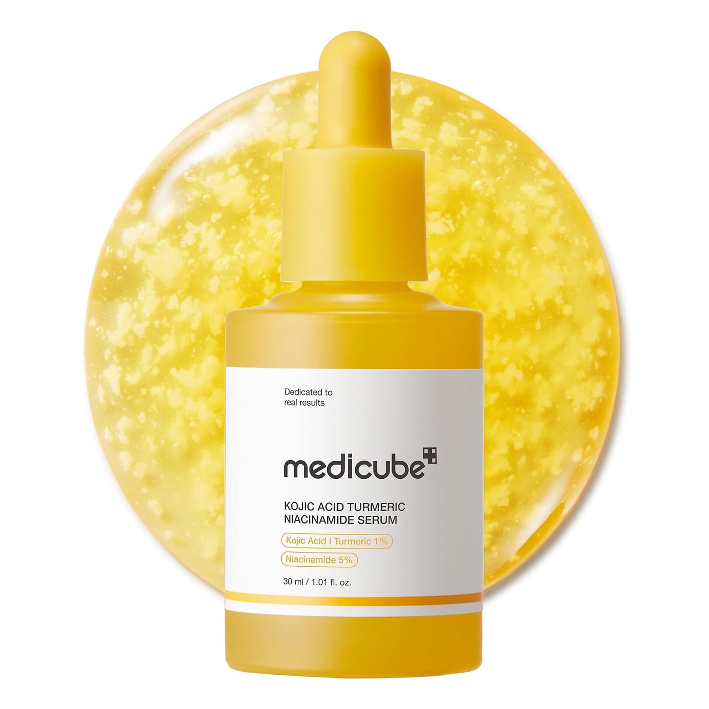 Hotmedicube Kojic Acid Turmeric Clarifying & Balancing Capsule Serum for Troubled Skin | Soothing & Brightening Facial Serum | Niacinamide & Glow Capsules for Hydration and Barrier Support | 1.01 fl.oz