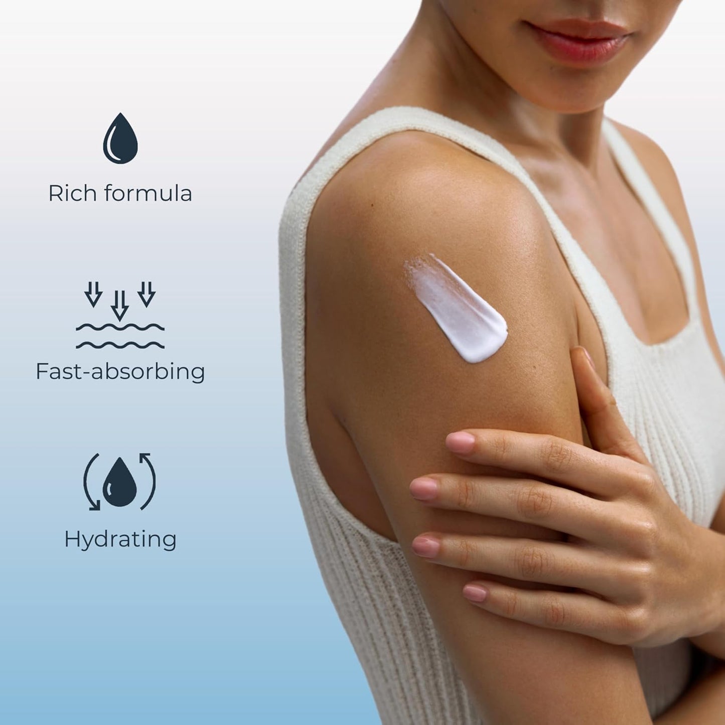 HotEucerin Intensive Repair Body Lotion for Dry, Flaky Skin, Urea Enriched Body Moisturizer, 16.9 FL OZ Pump Bottle