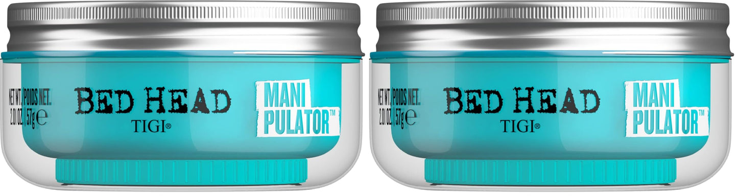 HotTIGI Bed Head Manipulator Texturizing Putty, Firm Hold Styling Putty for Short to Medium Hair, 2.01 oz