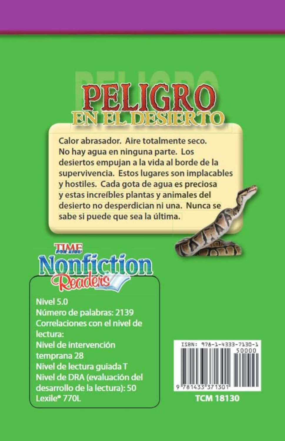 Hot TIME FOR KIDS® Informational Text Grade 5 Spanish 30-Book Set