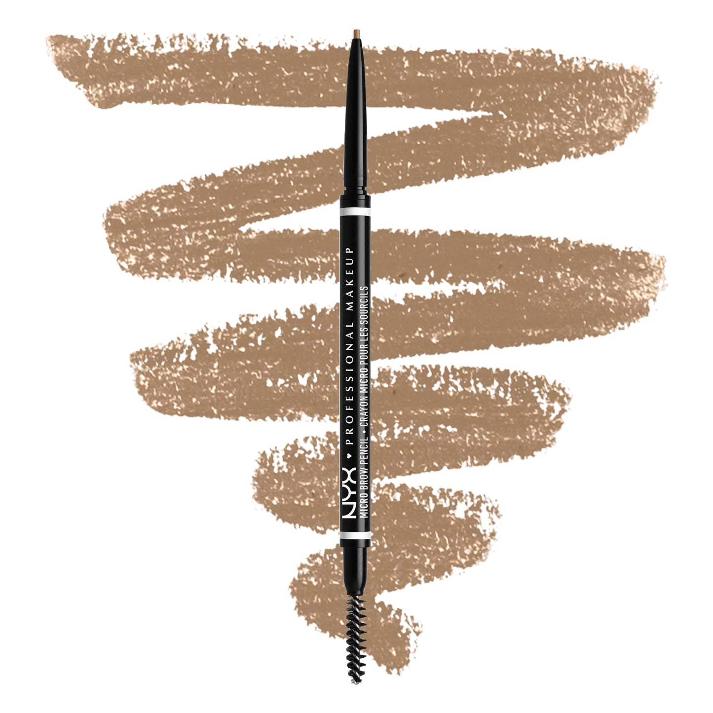 HotNYX PROFESSIONAL MAKEUP Micro Brow Pencil, Precise Eyebrow Pencil - Taupe