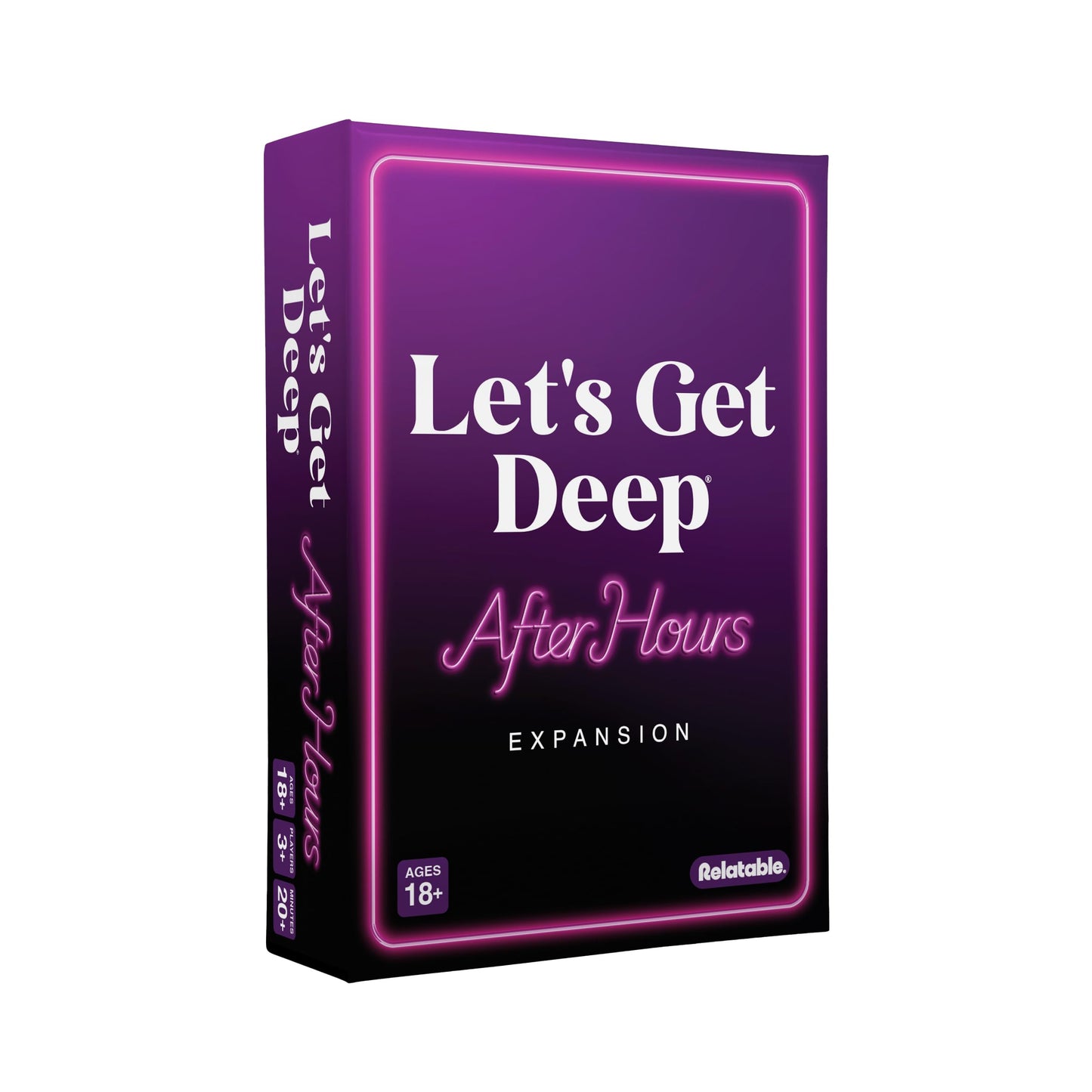 HotLet's Get Deep by Relatable, A Question Card Game for Couples, Great for Date Night Ideas, Couples Gifts, Wedding Gifts, and Long Distance Relationship Gifts, Includes 200 Cards to Build Up Intimacy