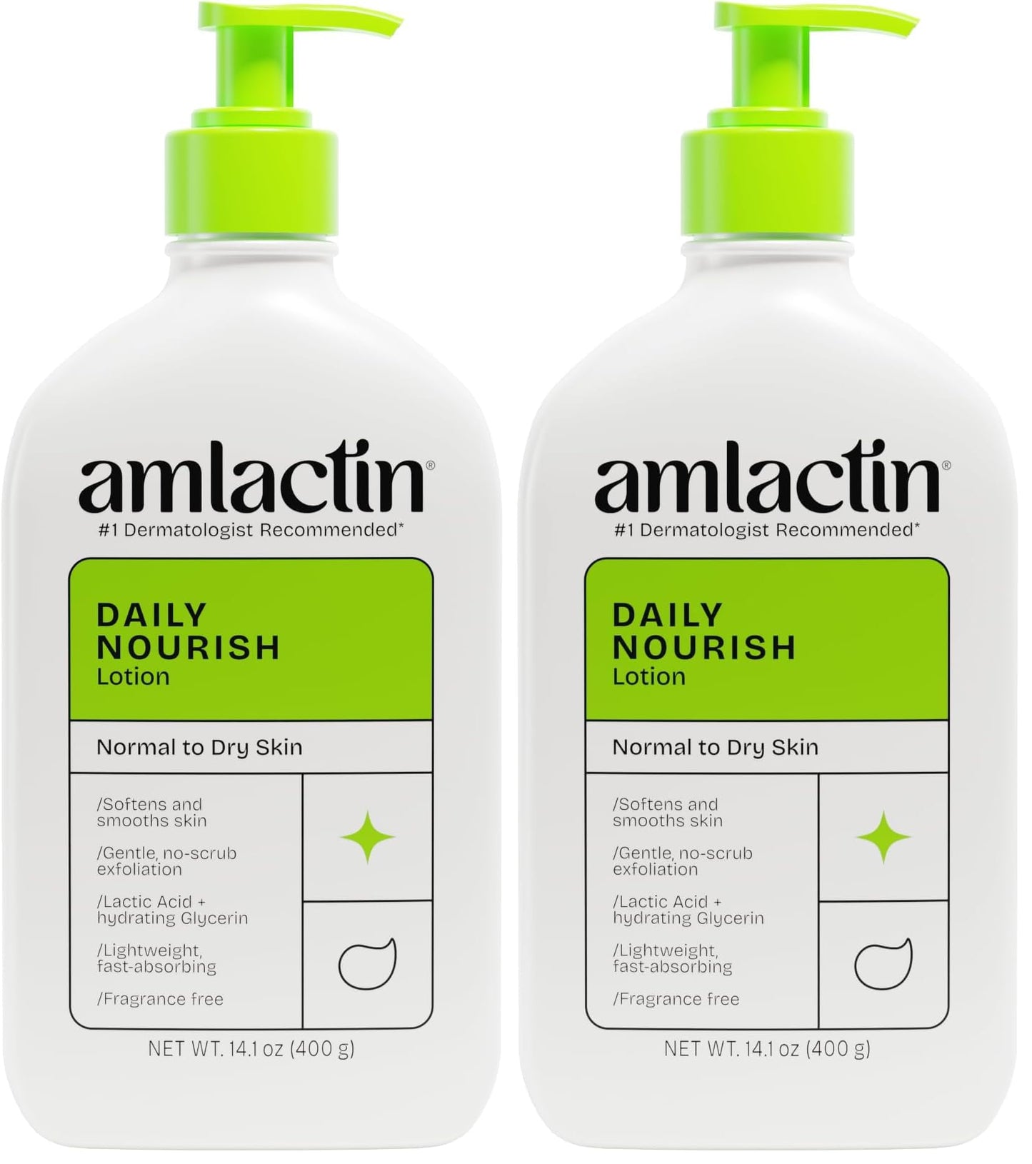 HotAmlactin Daily Nourish Body Lotion, 12% Lactic Acid, 7.9 oz