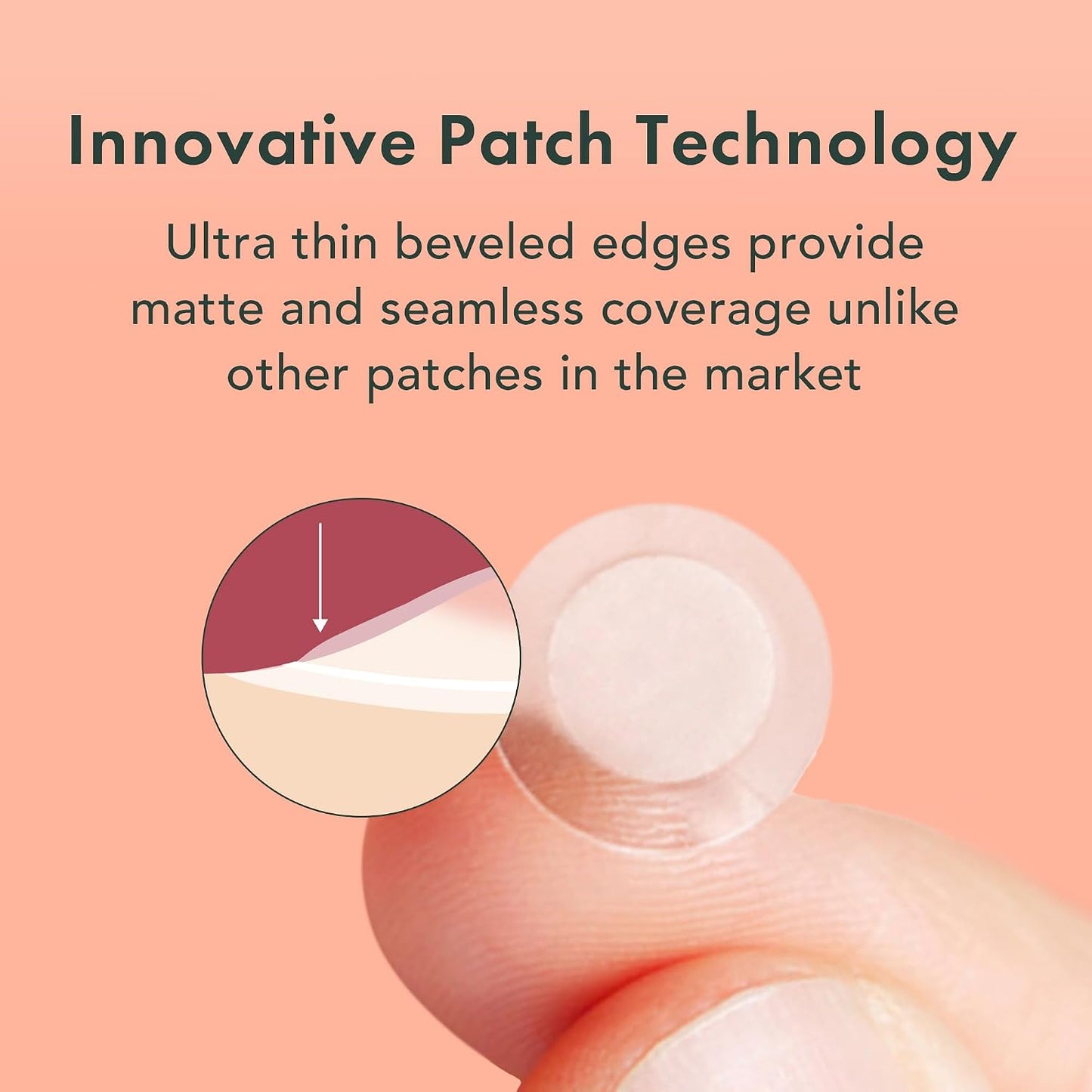 HotRael Miracle Invisible Spot Cover Hydrocolloid Acne Pimple Patches (96 Ct) | Ultra-Thin Patch for Face, Absorbs Fluid From Blemishes, Facial Sticker, Korean Skin Care, Pore Care, 2 Sizes