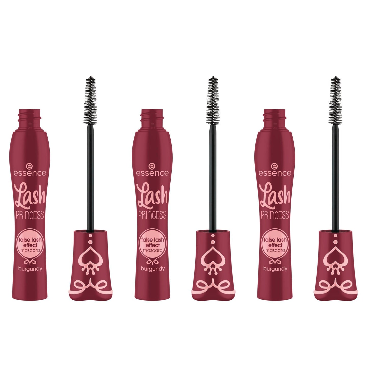 Hotessence | Lash Princess False Lash Effect Mascara (3 Pack) | Smudgeproof Volume & Length | Cruelty Free & Paraben Free