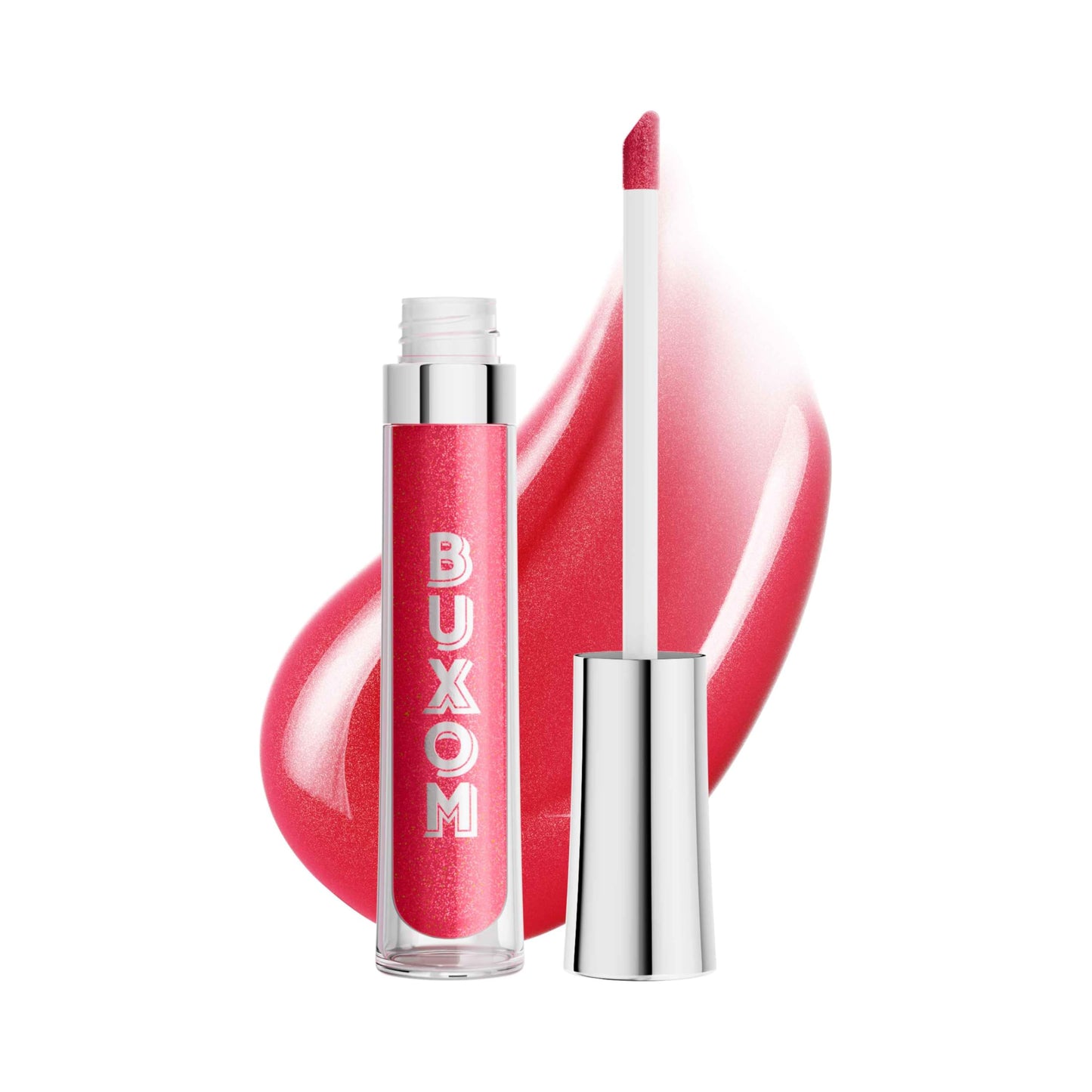 HotBuxom Full-On Plumping Lip Polish, Tinted Lip Plumper Gloss, Plumping Peptides & Vitamin E, High Shine Lip Gloss, Nourishes, Moisturizes & Softens Lips, Vegan