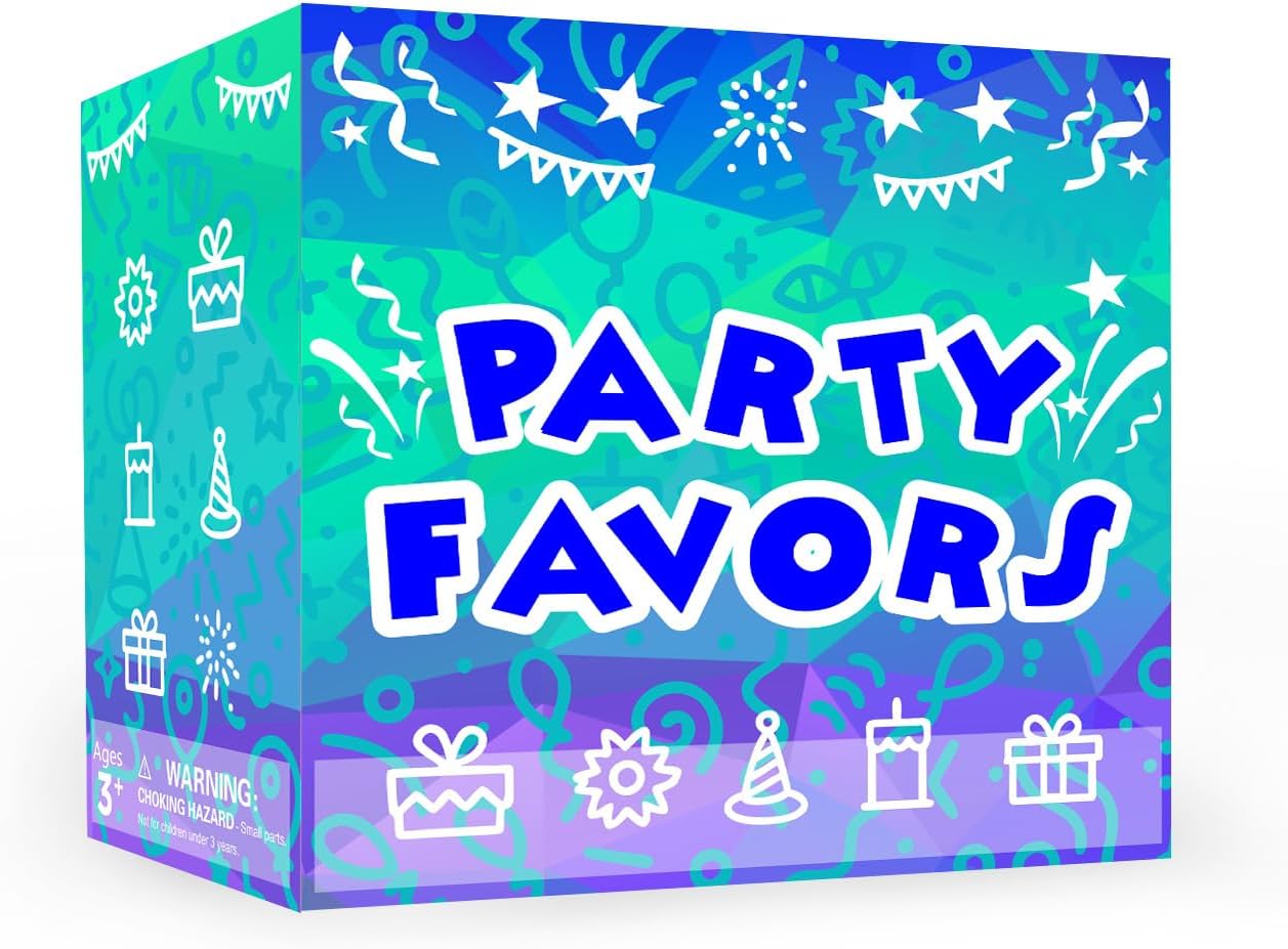 HotParty Favors for Kids 8-12 4-8, 150-Pack Fidget Toys Bulk, Treasure Box Toys for Classroom, Stocking Stuffers Goodie Bags, Classroom Prizes, Birthday Holiday for Boys Girls
