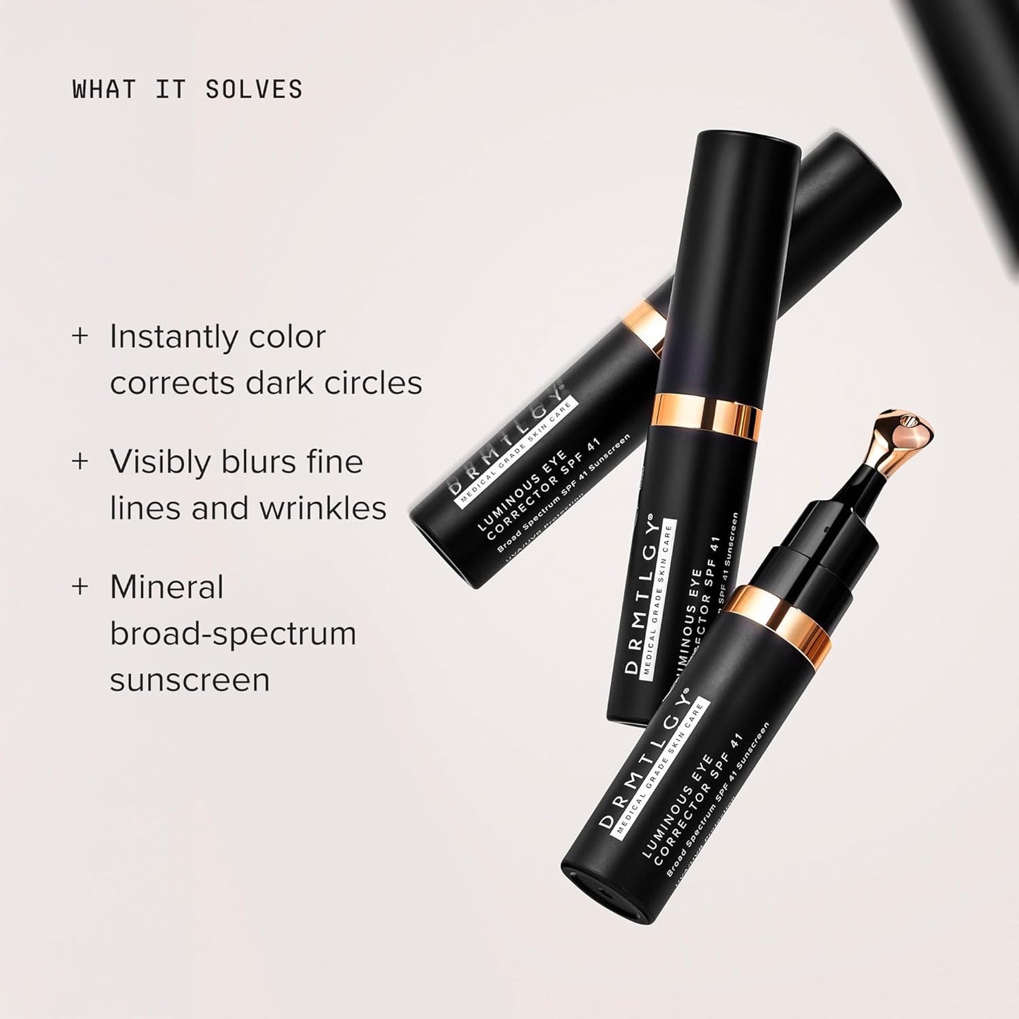HotDRMTLGY Luminous Eye Corrector SPF 41 Medium | Undereye Corrector