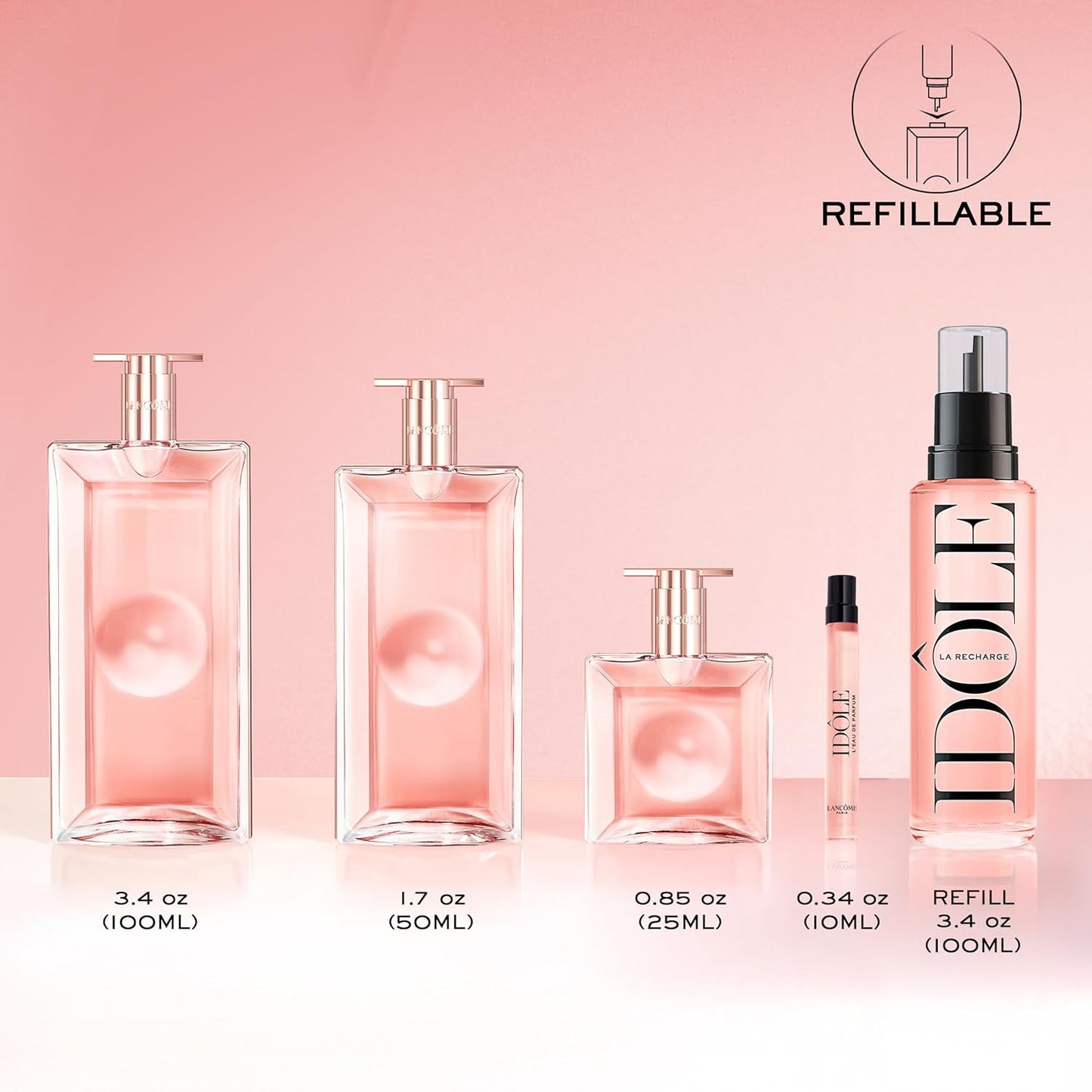 Hot Lancôme Idôle Eau de Parfum - Long Lasting Fresh & Floral Women's Perfume | Perfume for Women - With Notes of Citrus, Rose, Jasmine, and White Musk with a Vanilla Perfume Base - Long Lasting Fragrance