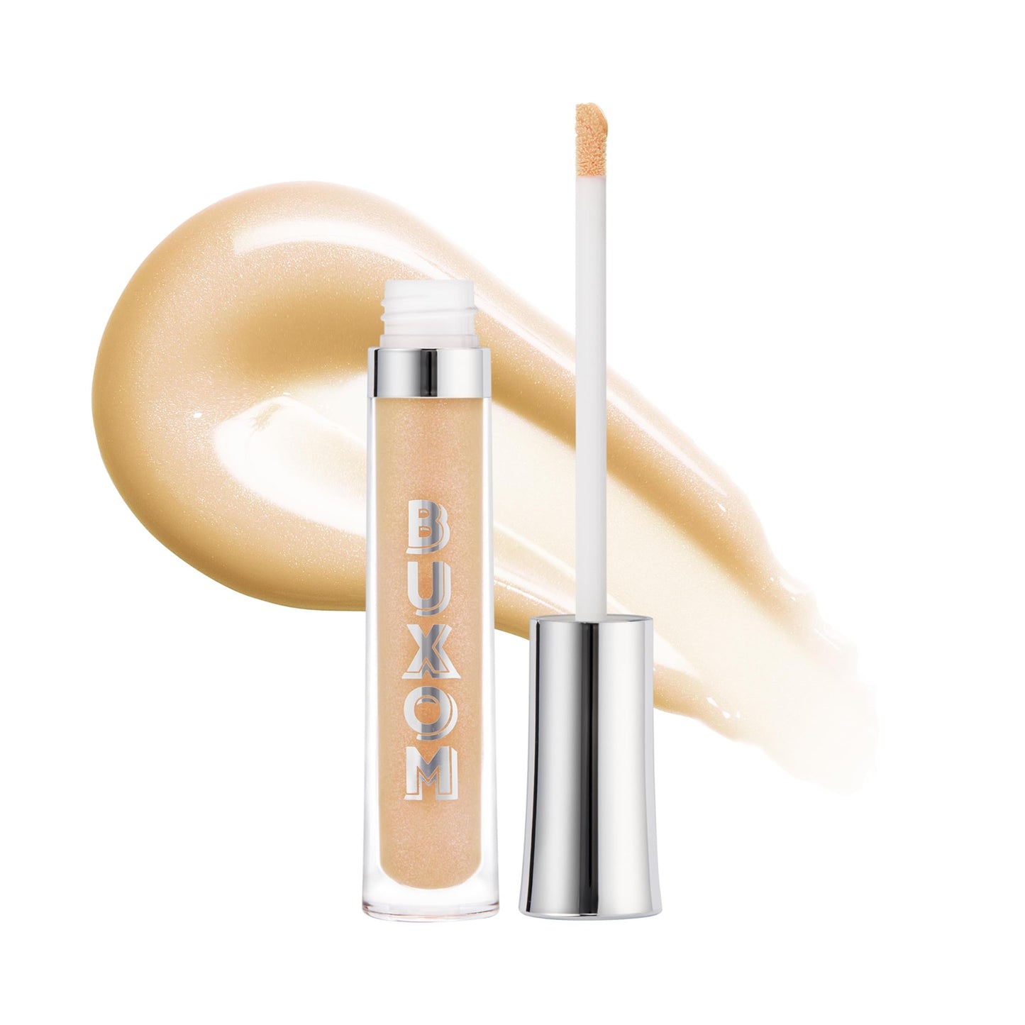 HotBuxom Full-On Plumping Lip Polish, Tinted Lip Plumper Gloss, Plumping Peptides & Vitamin E, High Shine Lip Gloss, Nourishes, Moisturizes & Softens Lips, Vegan