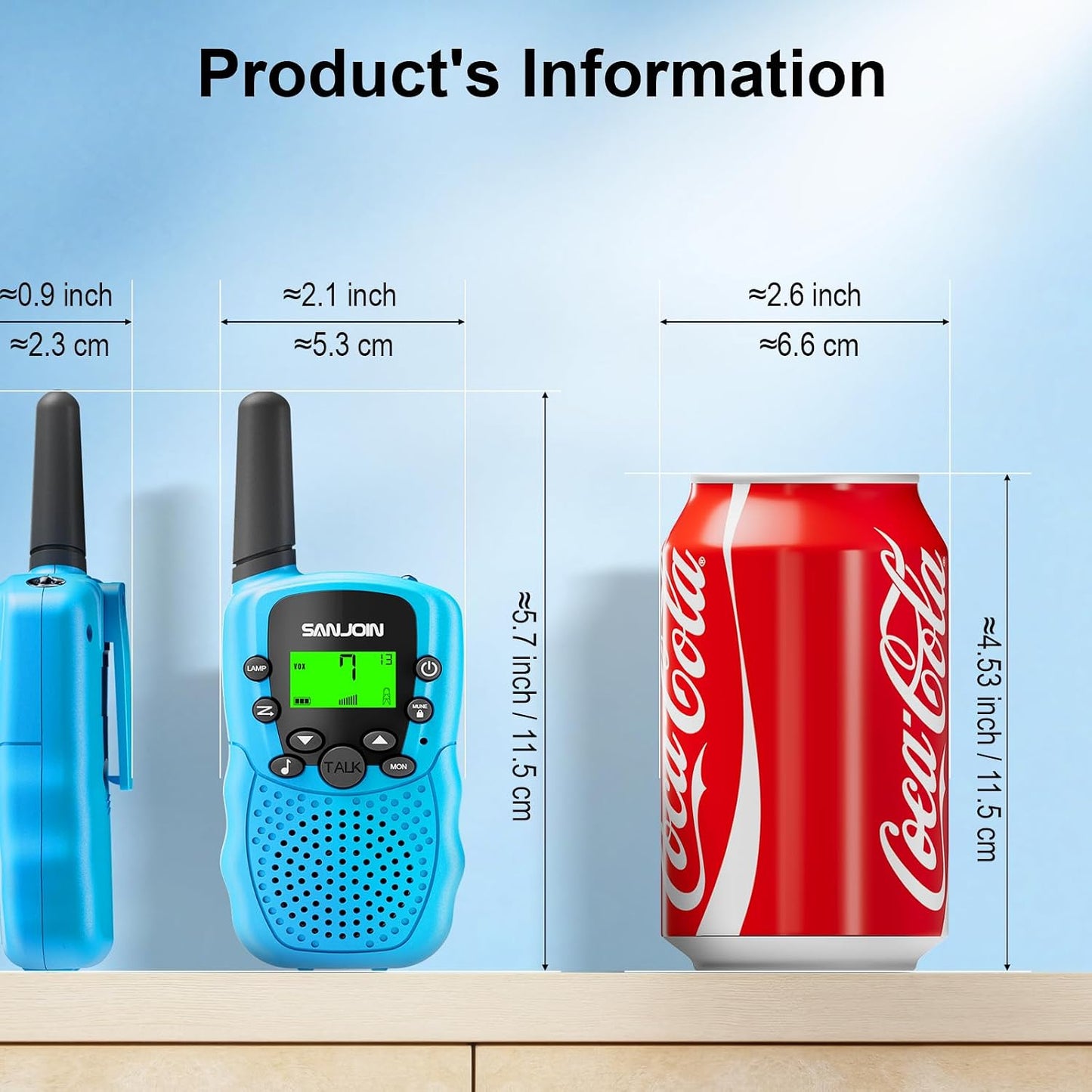 HotWalkie Talkies for Kids Games Outdoor Toys for 3-12 Year Old Boys Girls, 3 Miles Long Range Walkie Talkie to Camping Hiking, 4 Year Old Girl Birthday Gifts for 3 4 5 6 7 8 9 Year Old Boy Girl Gift