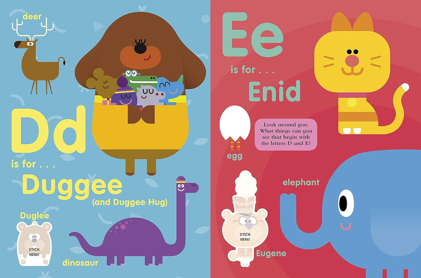Hot Hey Duggee: ABC: Alphabet Sticker Book