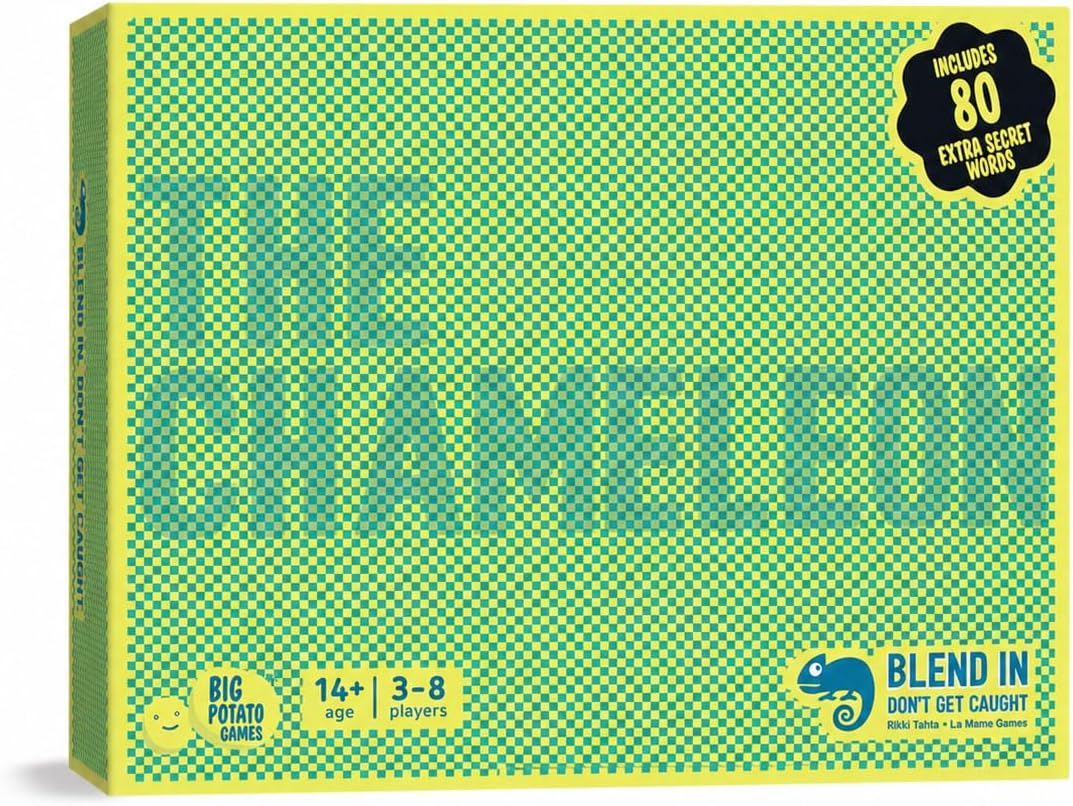 HotThe Chameleon Social Deduction Game for Adults, Ages 12+ | Spot the Imposter, Find the Traitor, Award-Winning Secret Word Game, 3-8 Players, Teens & Adults, Perfect for Summer Parties