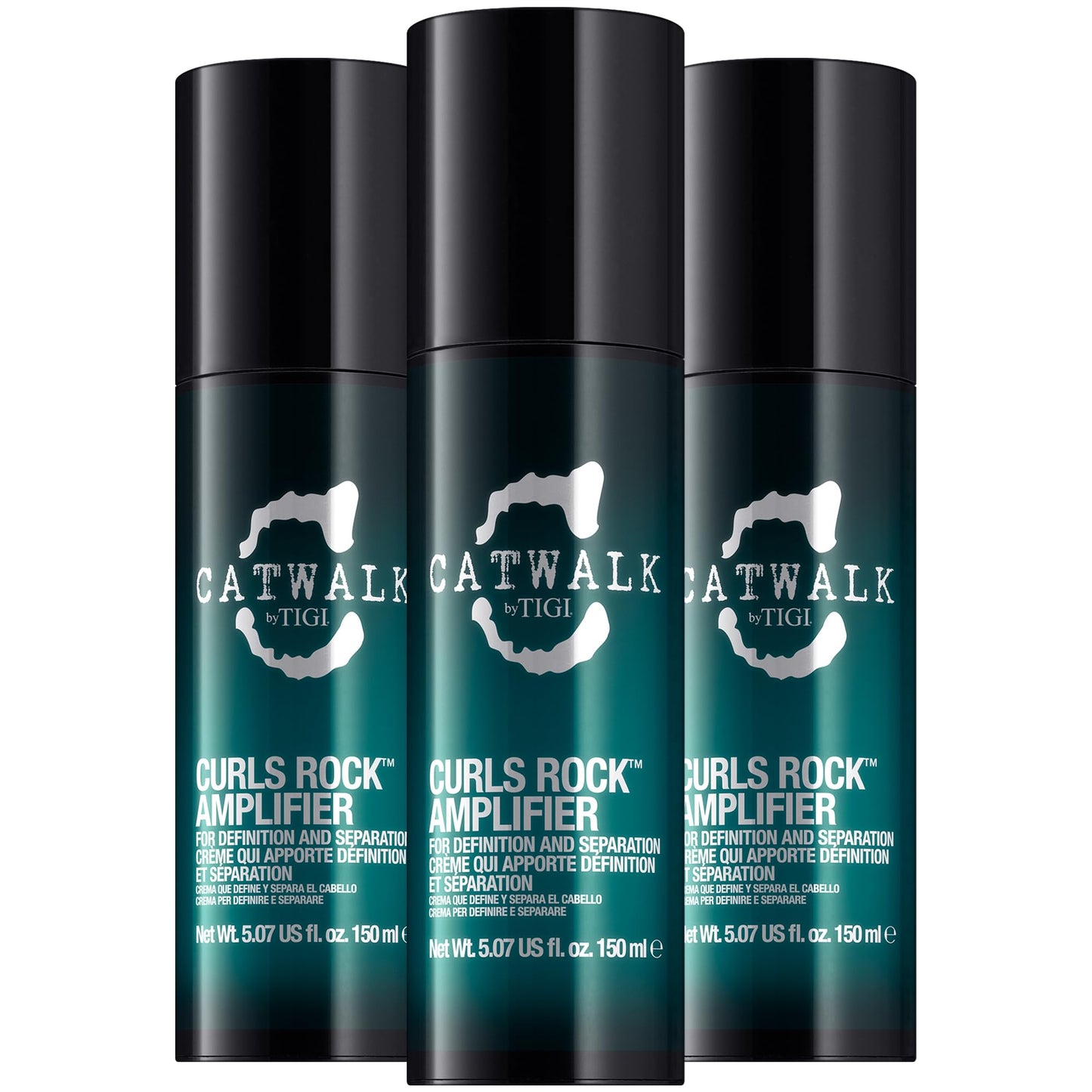 HotTIGI Bed Head Curls Rock Amplifier Curl Cream for Definition and Enhancement of All Curly Hair Types, 3.38 fl oz