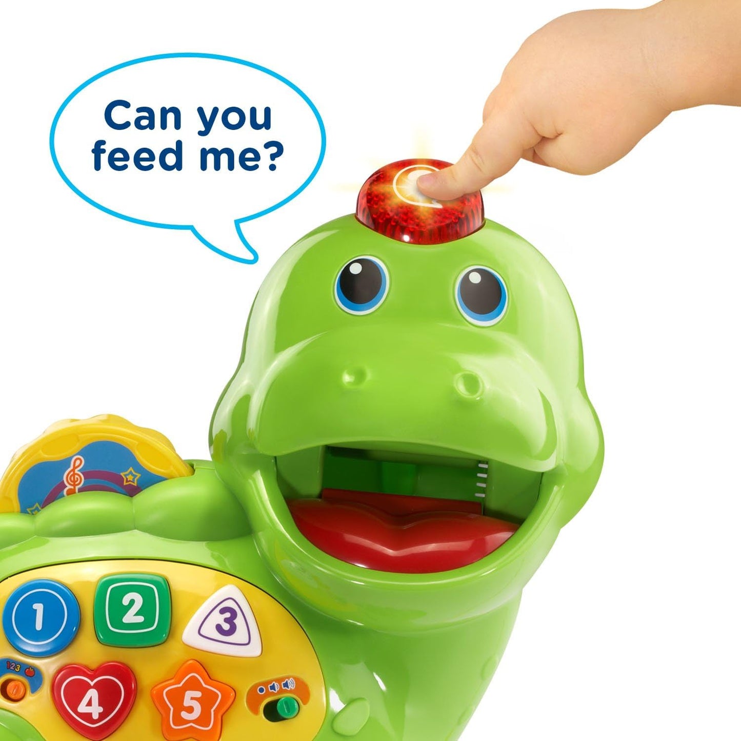 HotVTech Chomp and Count Dino, Green